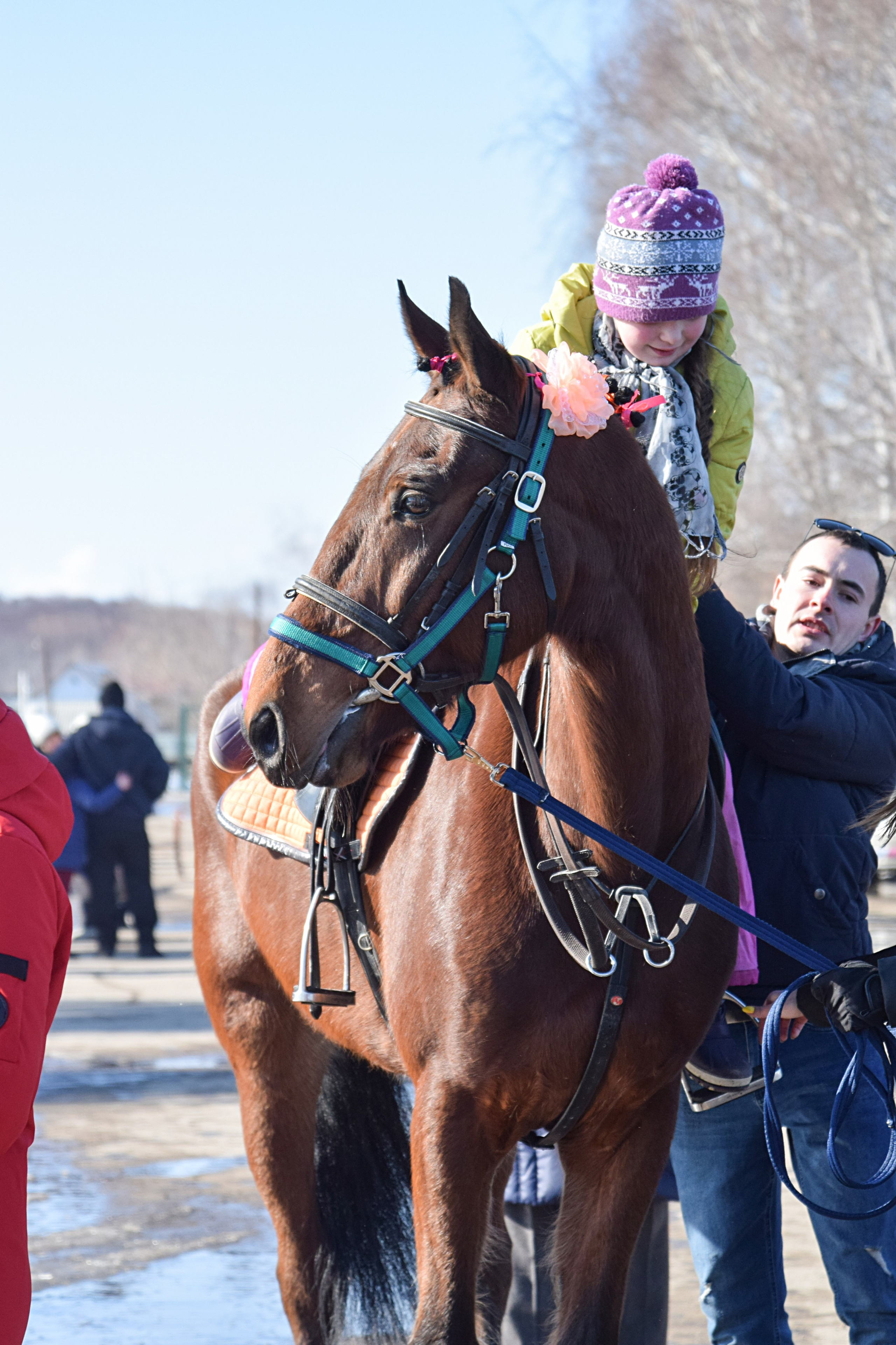 Масленица село Вязовка, 2019–2020 гг. Конный фотограф в Саратове Юлия Иванова