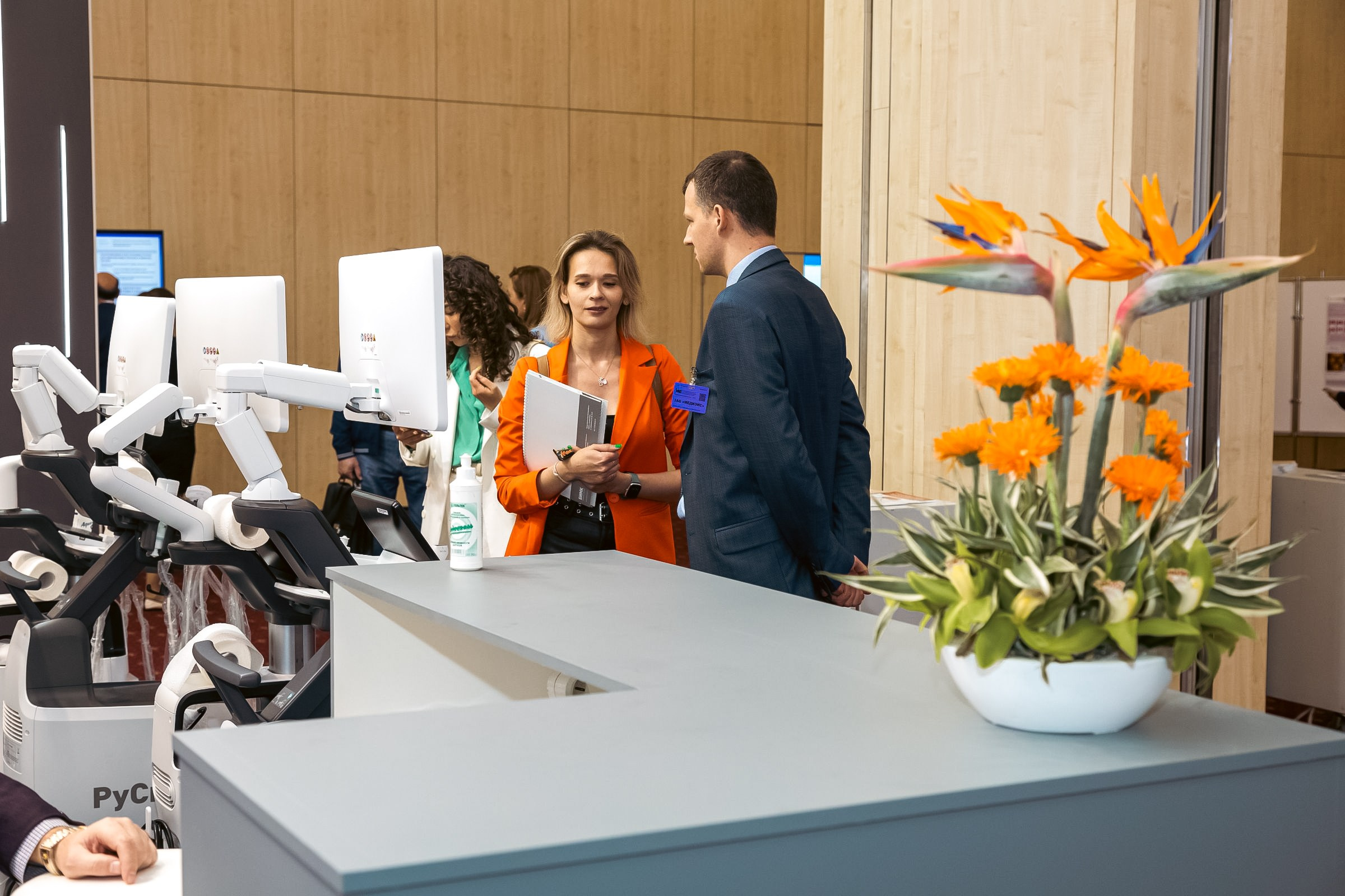 Съёмка стенда на выставке. Фотограф на мероприятие в Москве Марик