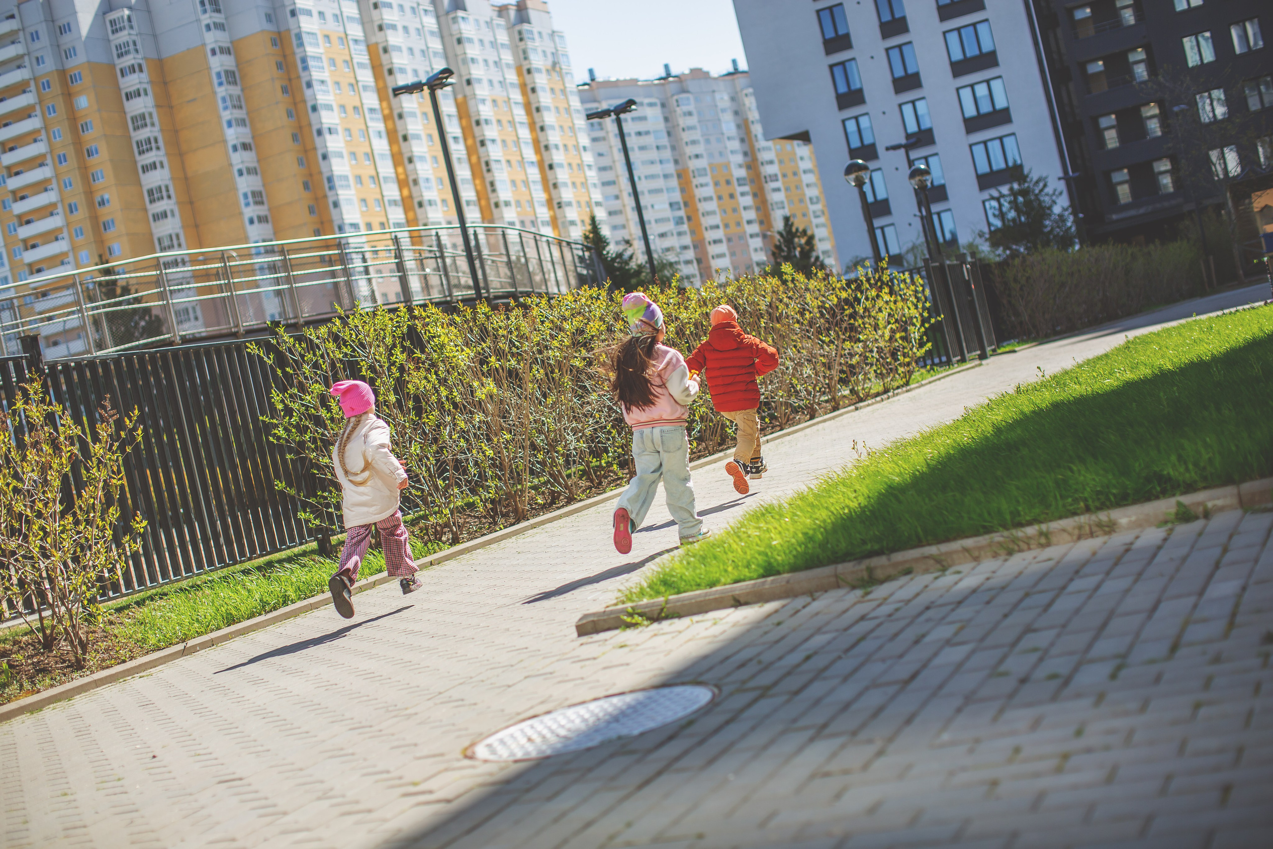 Детский сад, прогулка. Главная