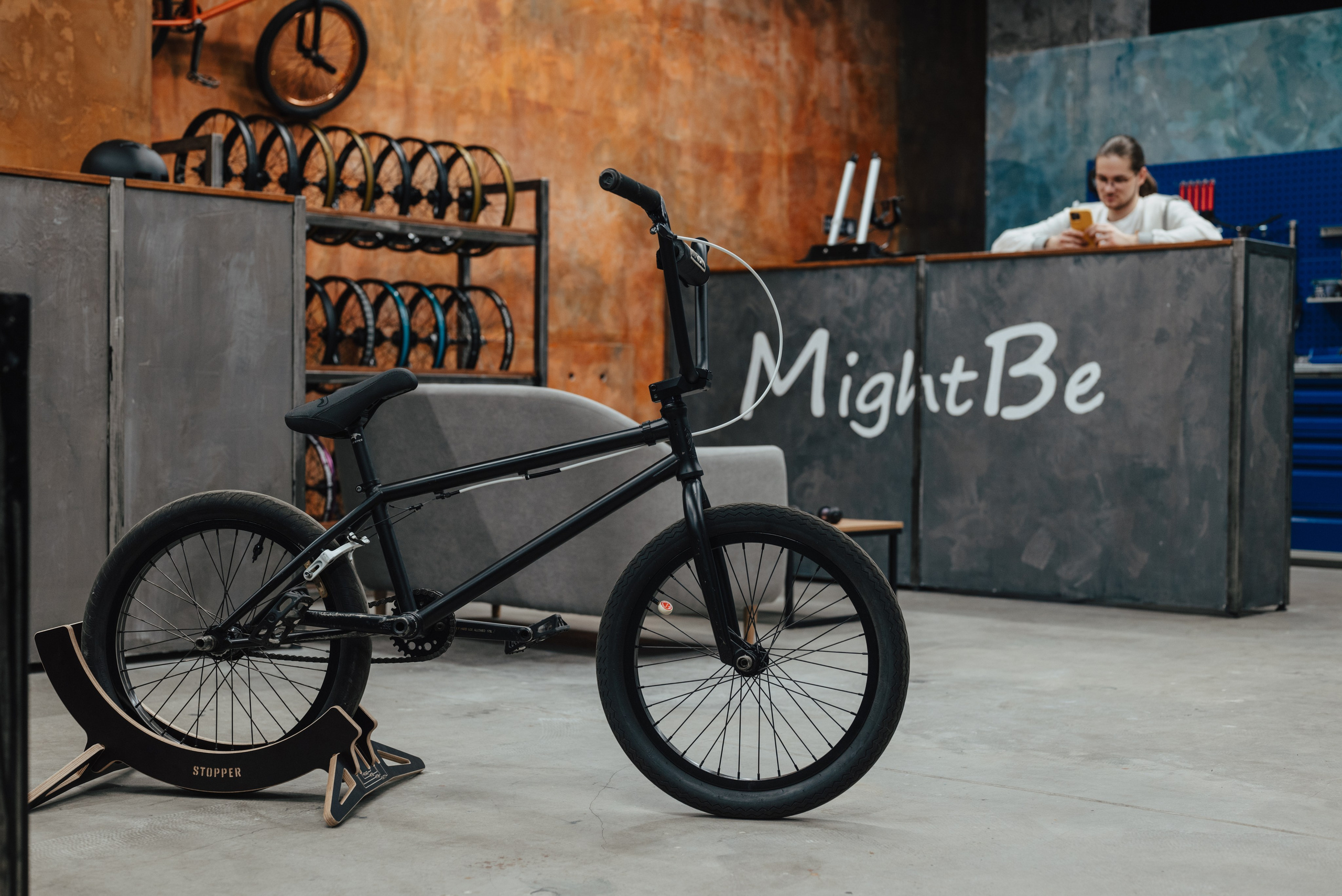 Магазин BMX Might Be. Юлия Суббоцкая