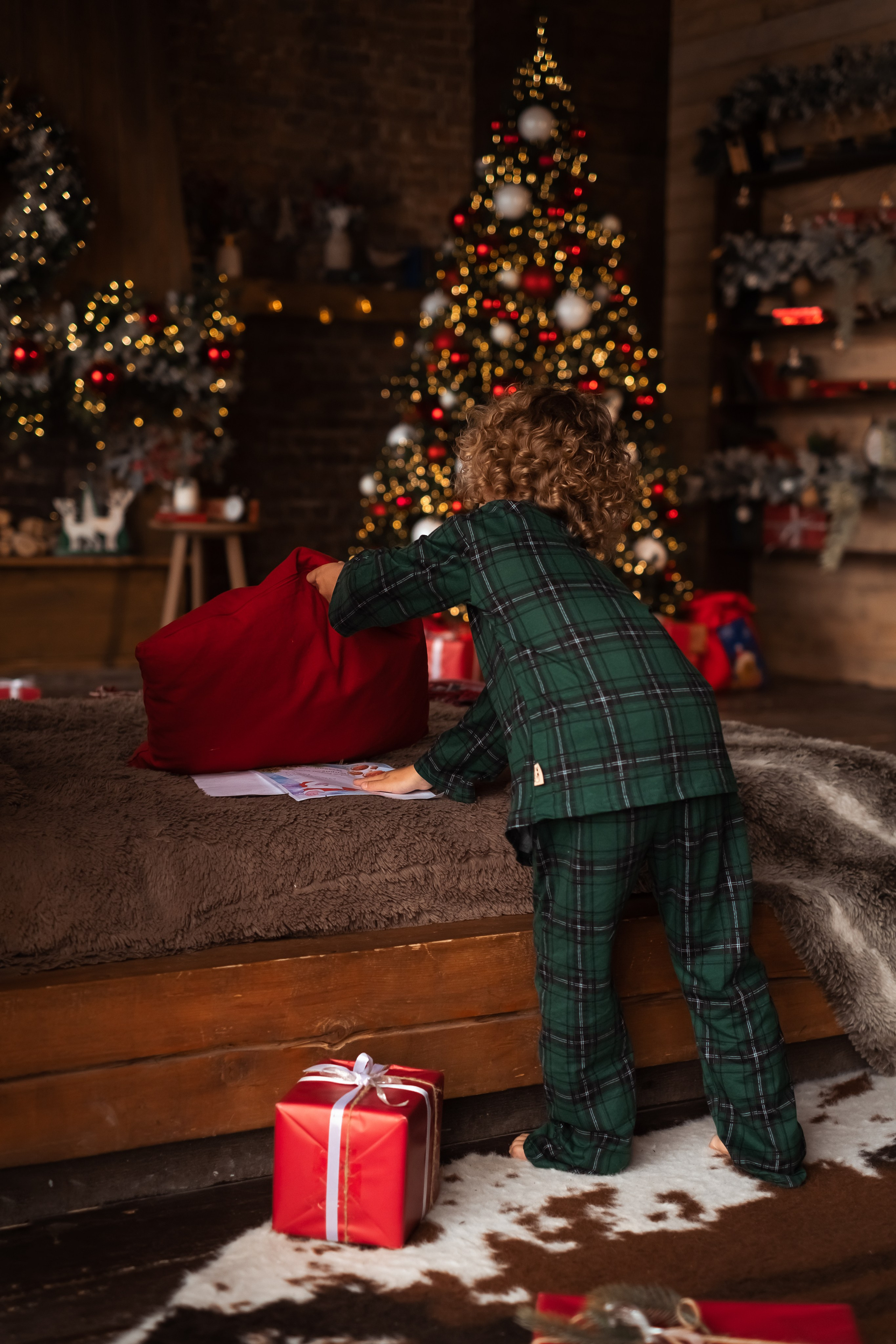 Детская новогодняя история. Семейный и детский фотограф в Мелитополе /Наталья Зацеркляная