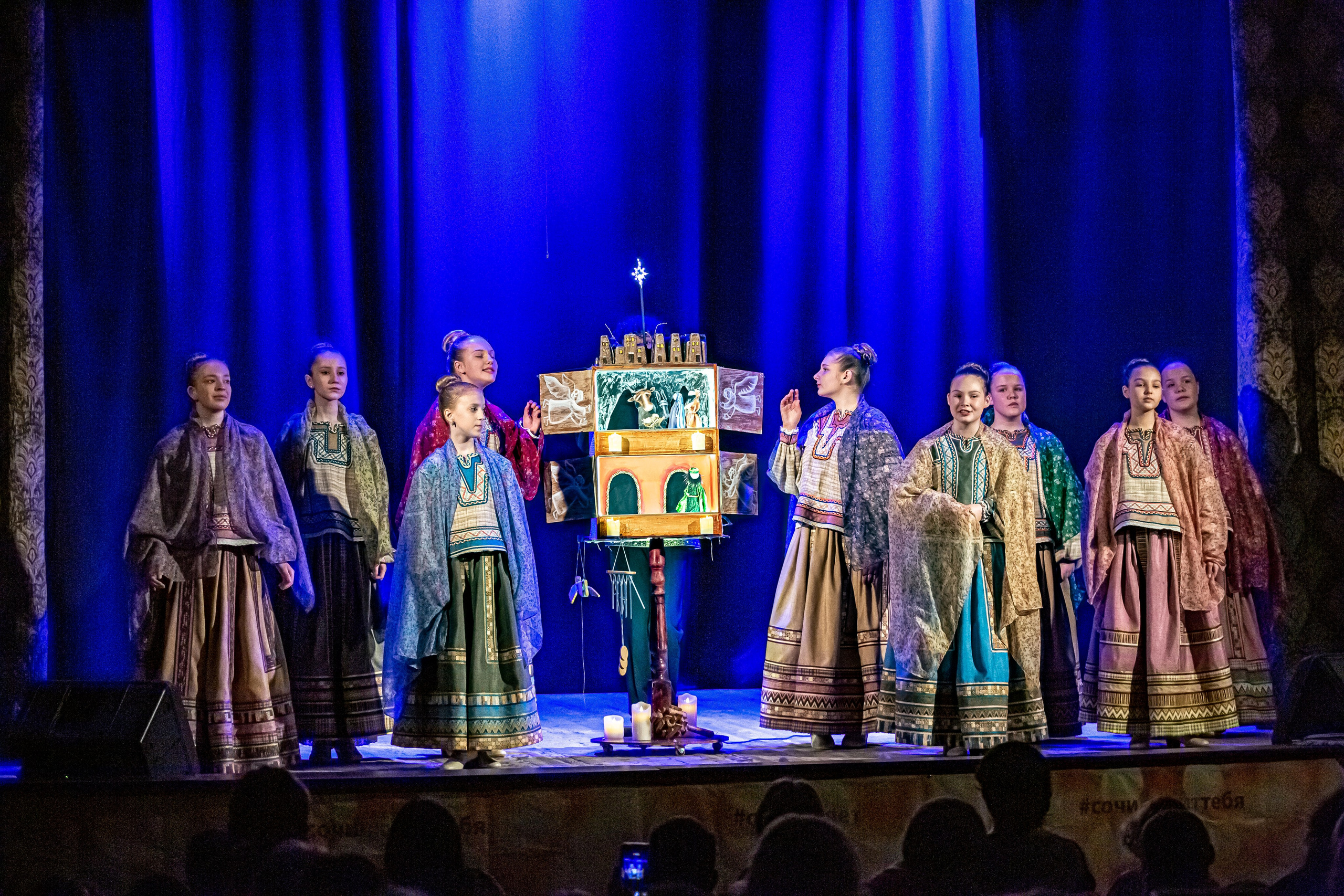 Рождественский вертеп. Фотограф в Сочи Юрий Шептаев