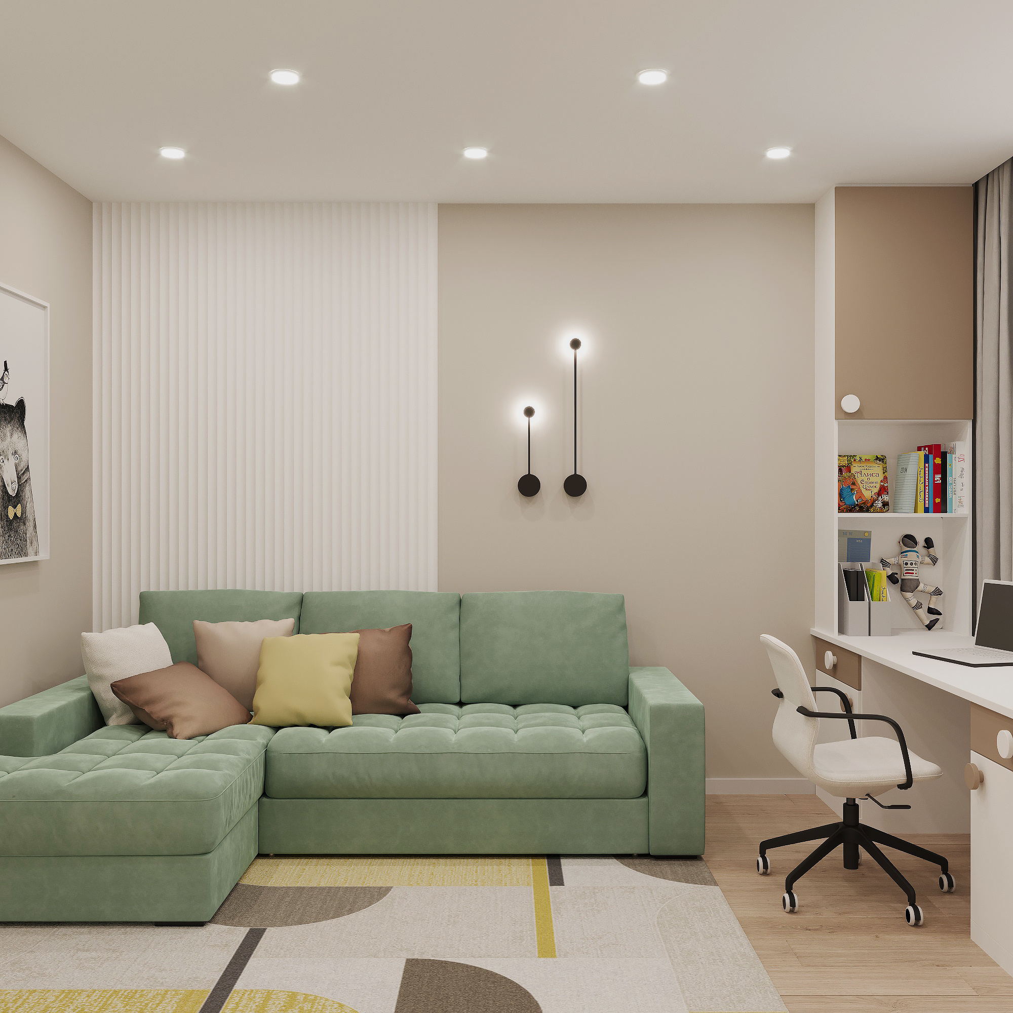 Европейский. Марченкова Екатерина|ДИЗАЙНЕР ИНТЕРЬЕРА г. Иваново