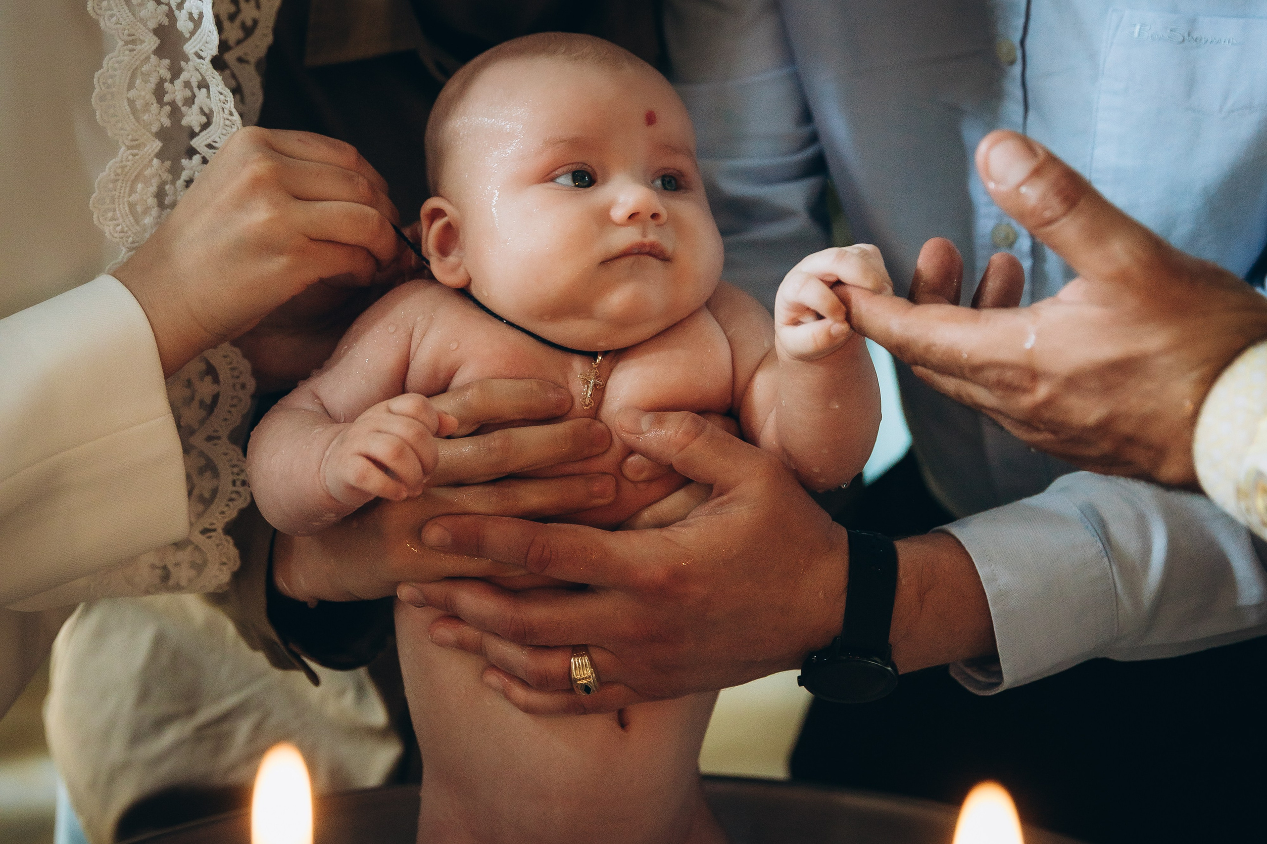 Таинство Крещения Ильи. Фотограф в Краснодаре Алла Потоцкая
