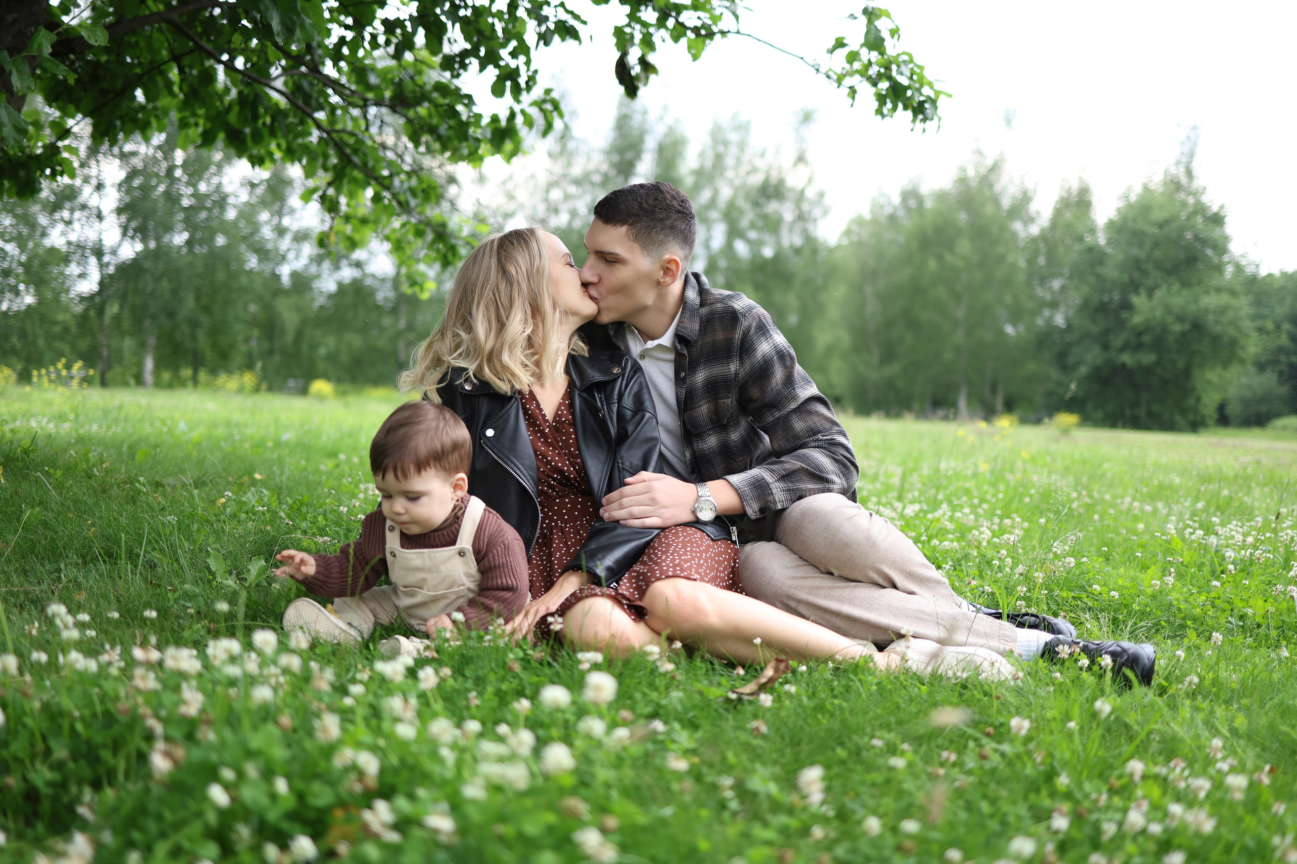 Кирилл, Катя, Мирон и Леон. Семейный и детский фотограф в Москве Анастасия Мурга