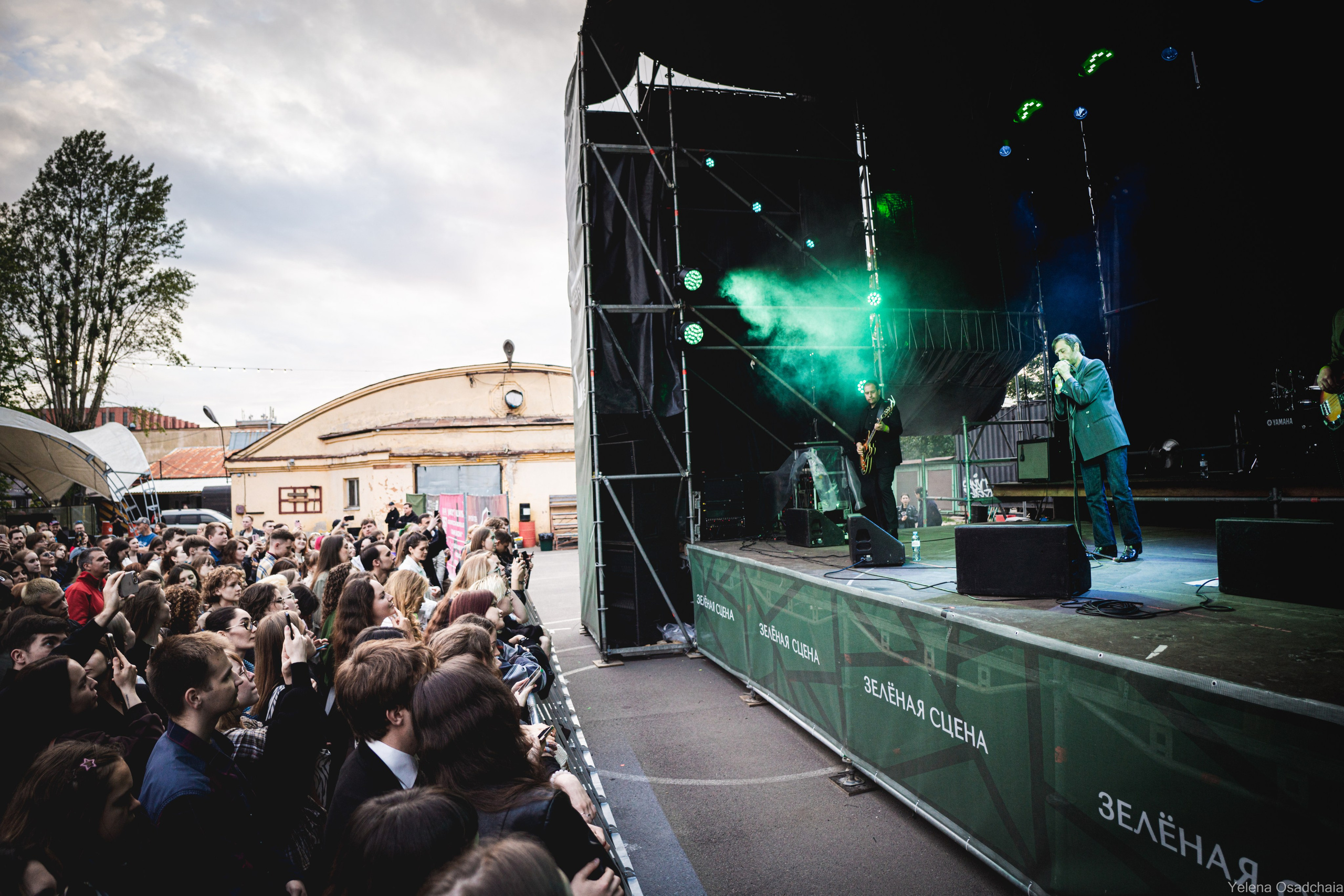 Свидание на Зеленой сцене. Елена Осадчая — фотографирую музыку на сцене и в жизни