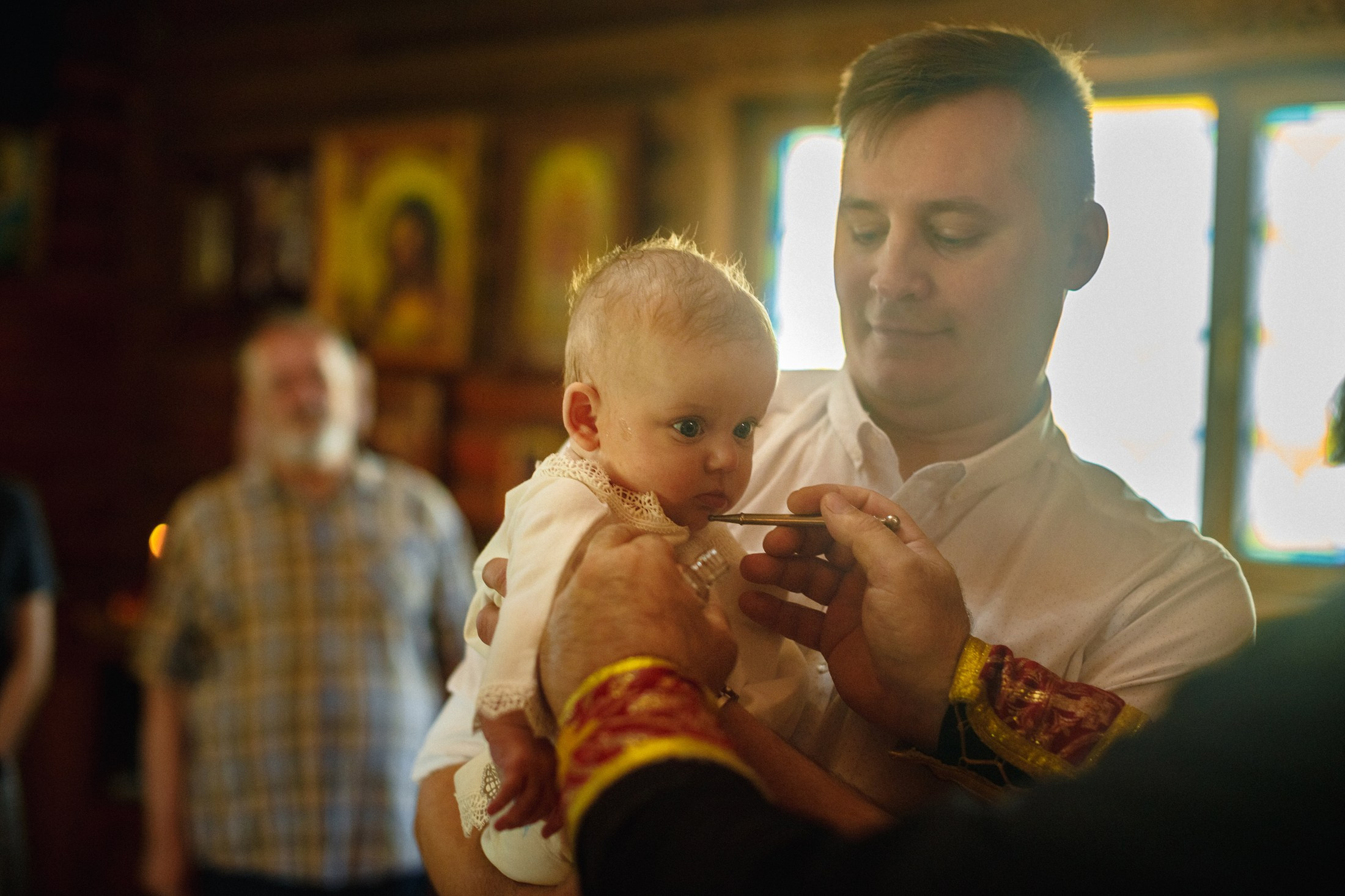 Храм Преображения Господня. Крещение Киры. Фотографы в городе Волгограде — Людмила Агеева и Алексей Околелов