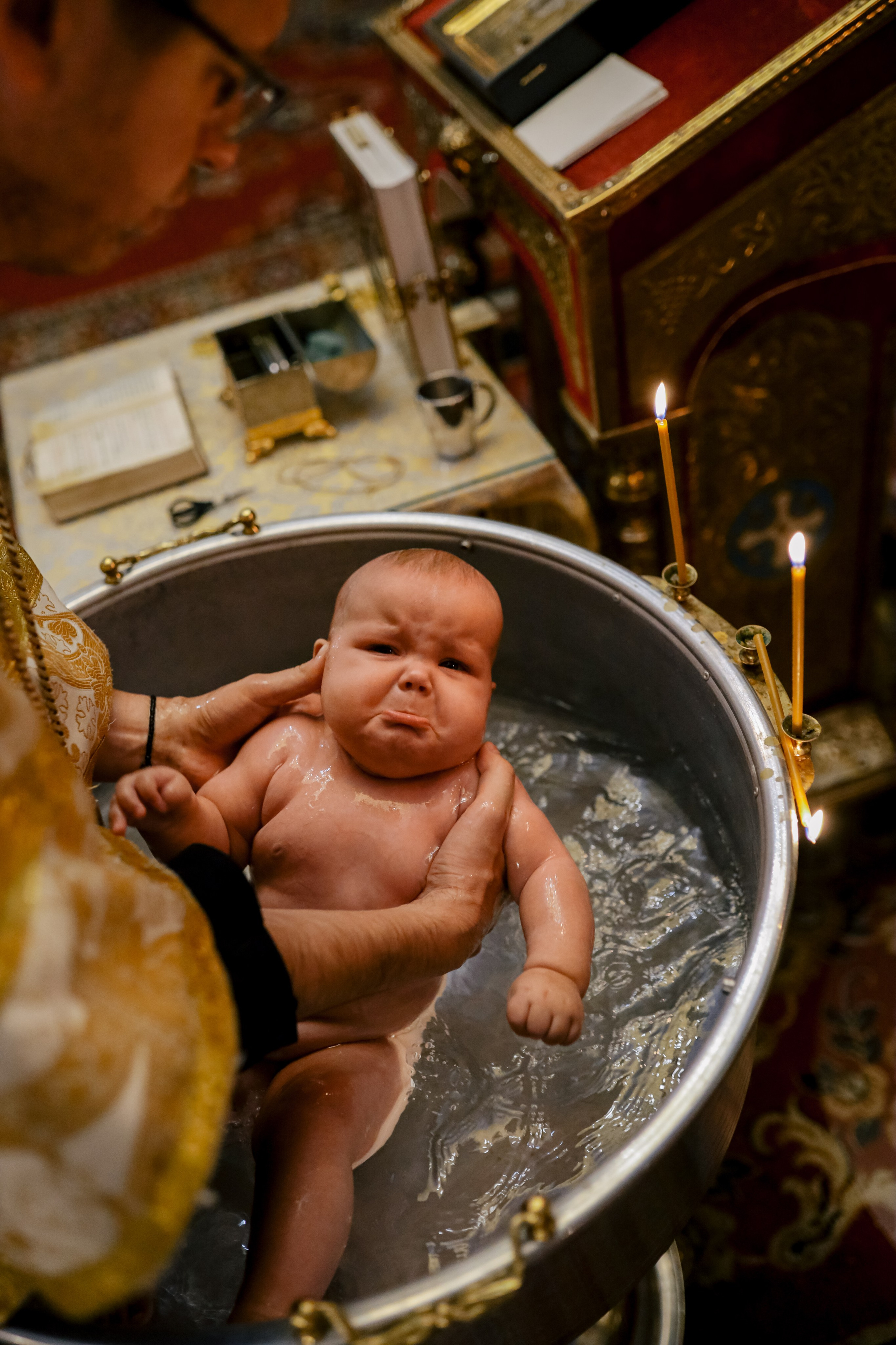 Крещение Адрианы. Свадебный и семейный фотограф в Варшаве