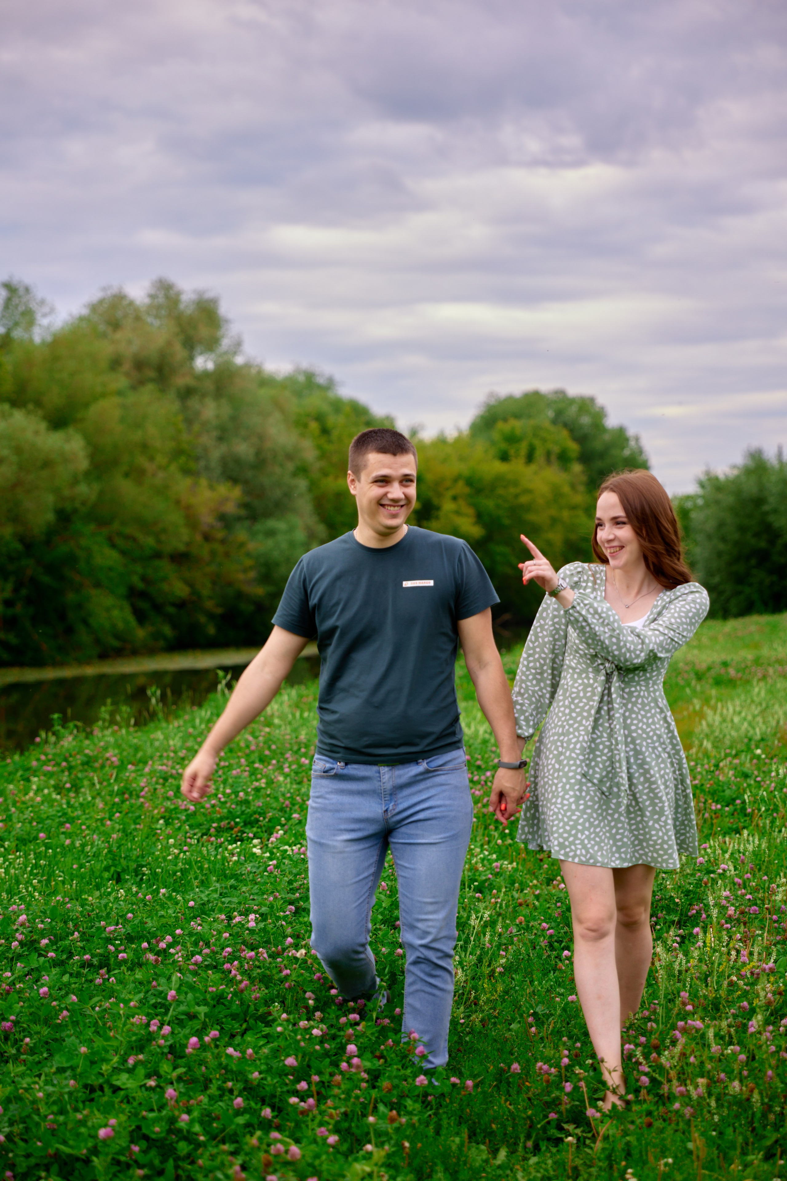 Прогулка на природе. Свадебный и семейный фотограф г. Саранск