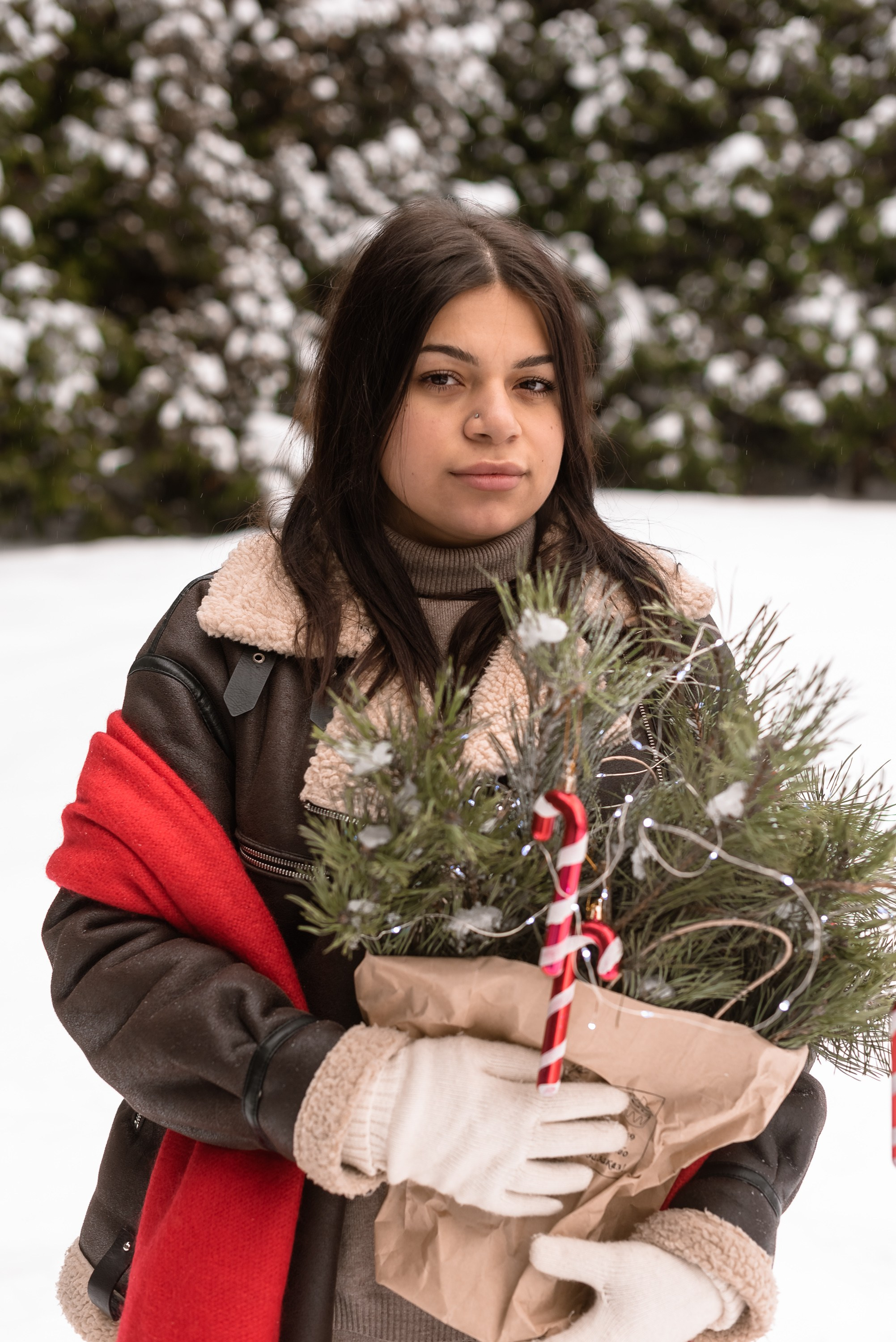 Зимняя прогулка Софии. Фотограф Тула творческие фотосессии недорого Ольга Ромашина