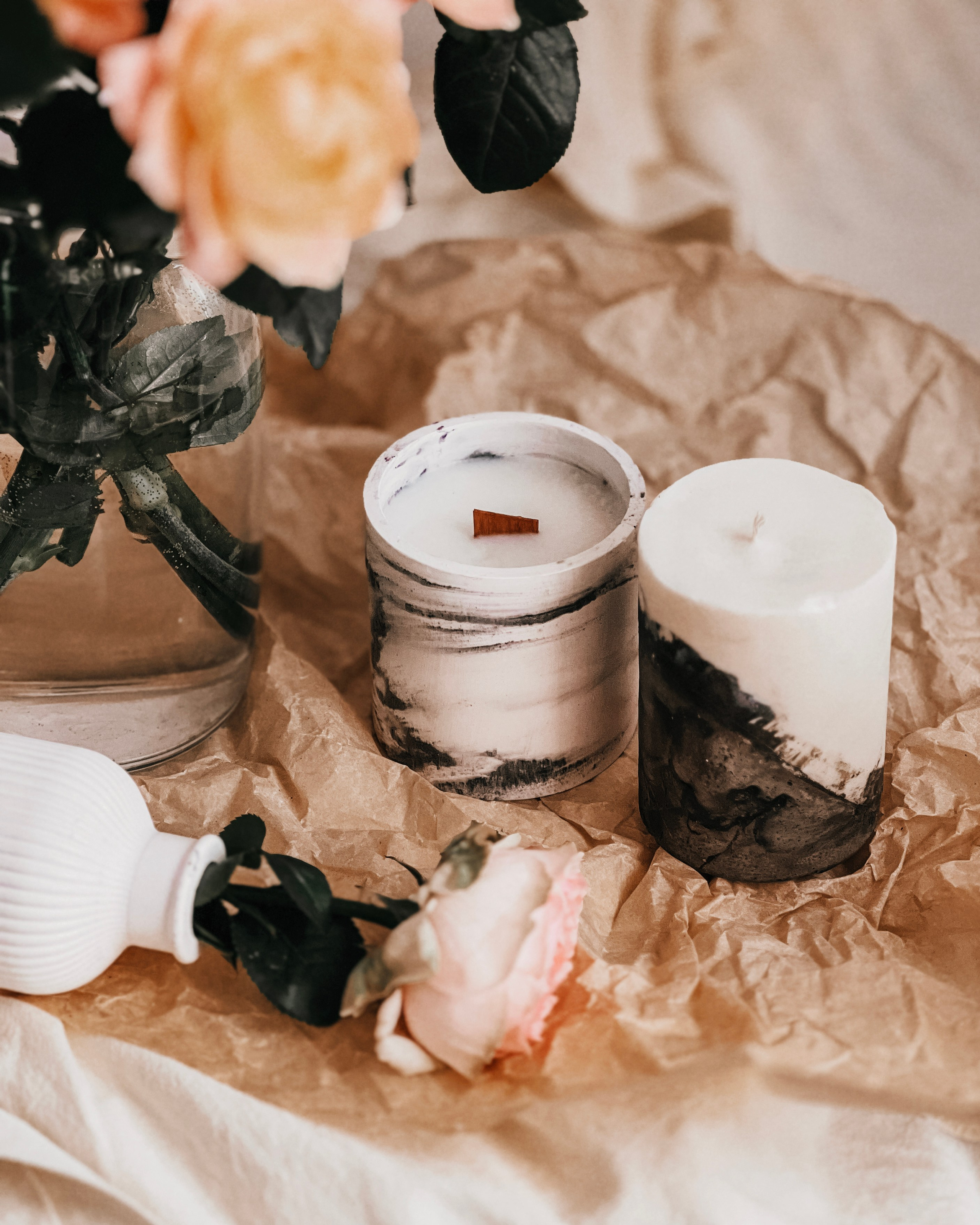 Свечи ручной работы. Контент фотограф в Симферополе и по Крыму Даша Пац