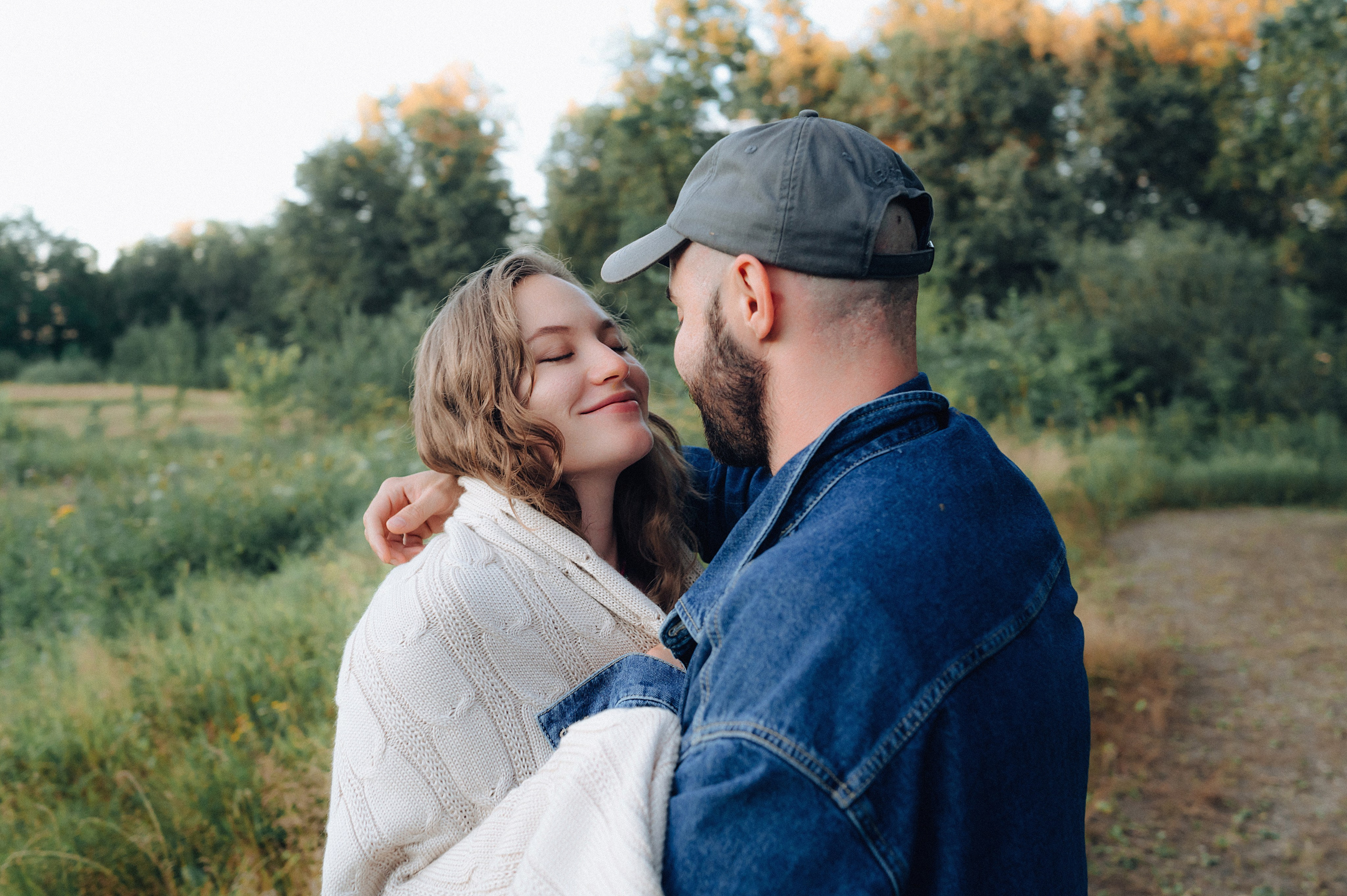 Лес.закат.Вика и Денис. Детский и семейный фотограф Катерина Мишина
