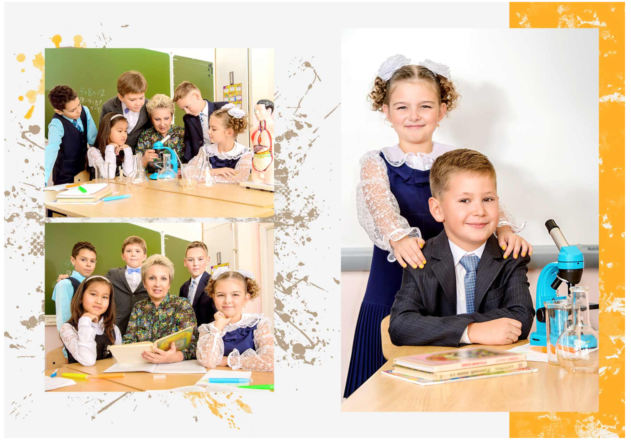 Выпускные альбомы 1-4 класс школьные красивые альбомы