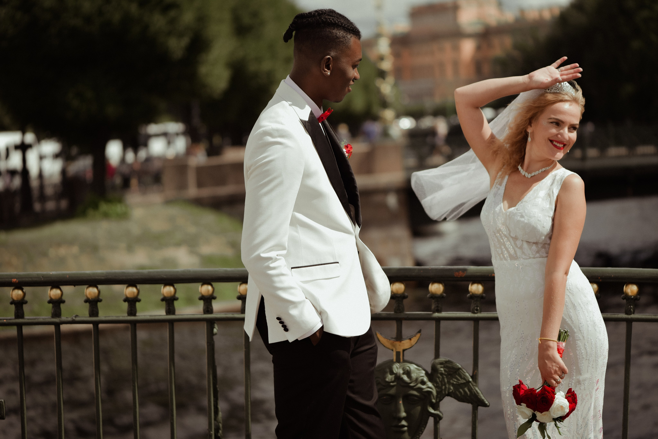 Мамаду и Наталья. Портретный фотограф в Санкт-Петербурге Дмитриева Наталия