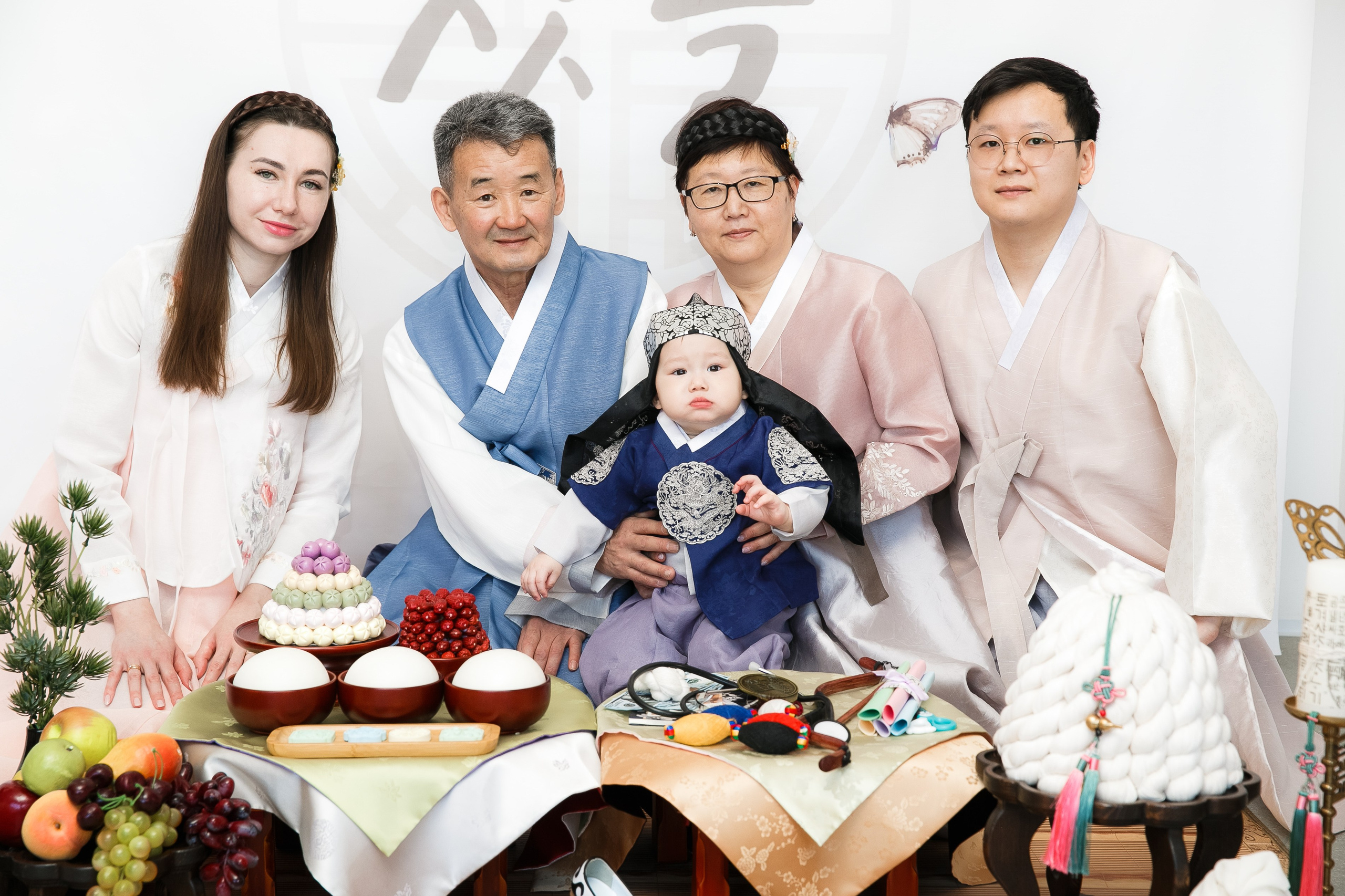 축돌 Утренняя церемония (семья). «Инбок» Фото студия