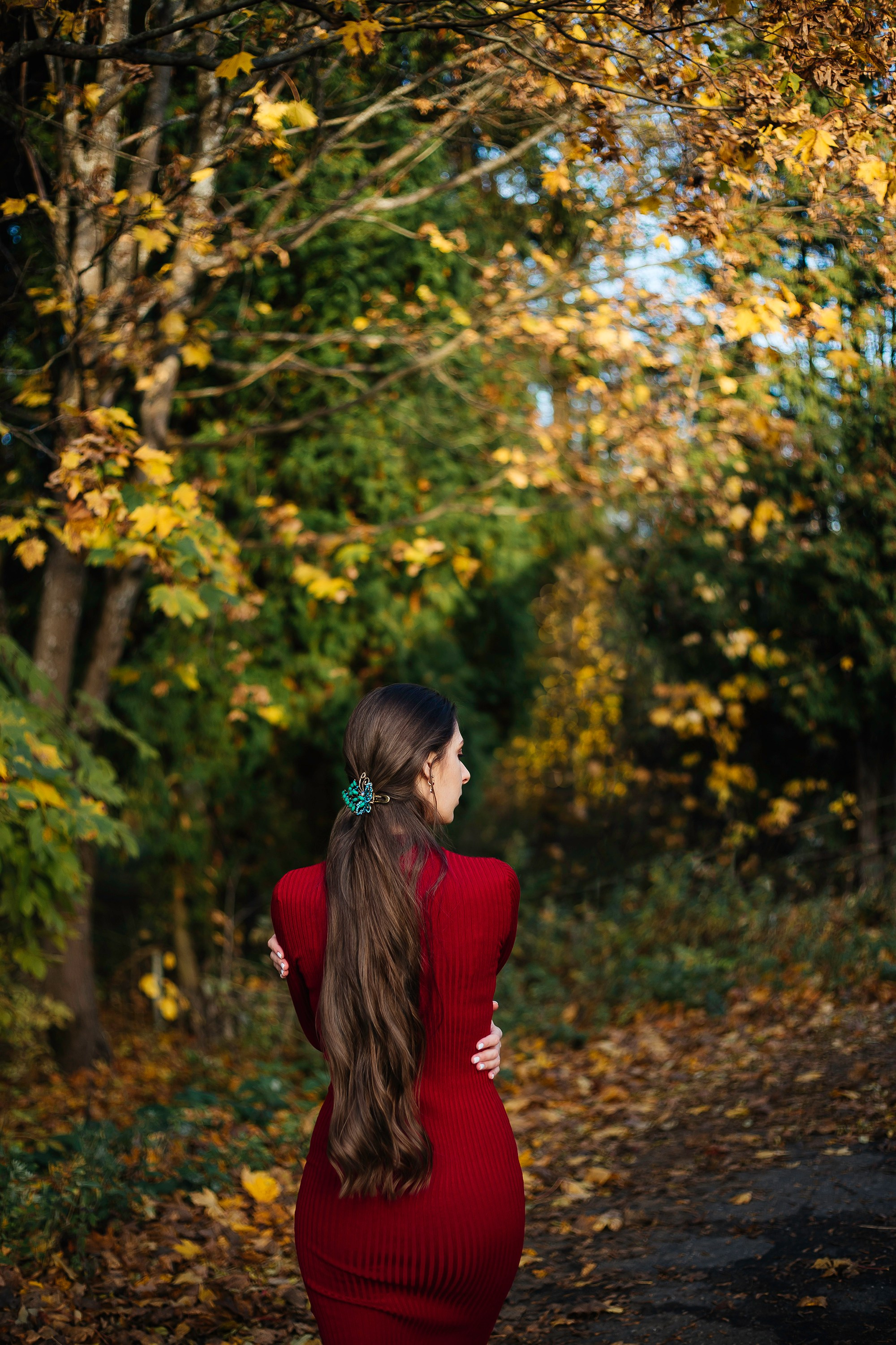 Осенняя прогулка в парке. Фотограф Дмитров и МО Валентина Халикова