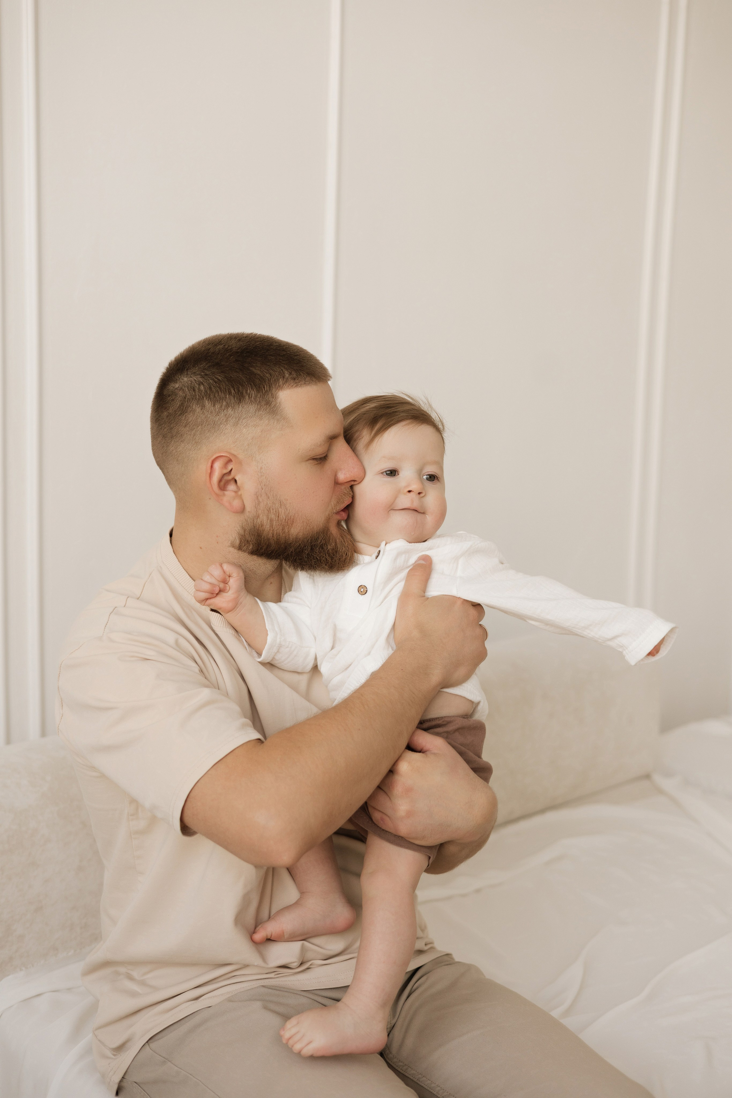 Арсений с мамой и папой. Фотограф в Кемерово Миллер Анна