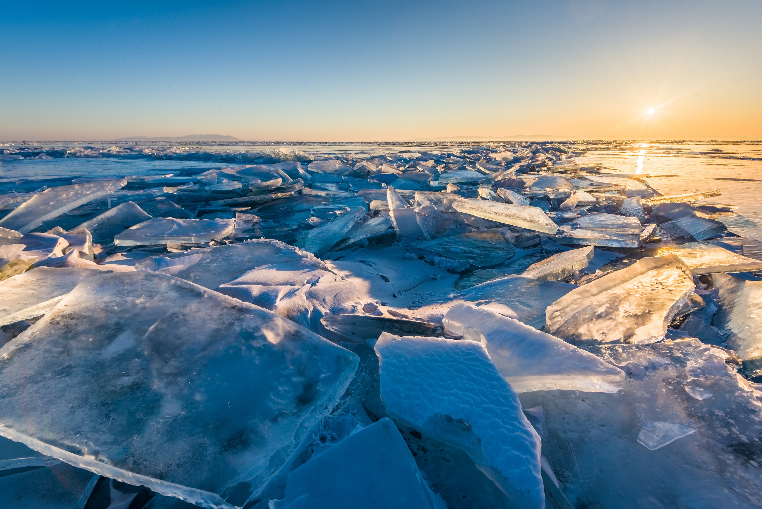 Байкал. Самый большой каток на планете. Пейзажный фотограф Сергей Пестерев. Фото природы