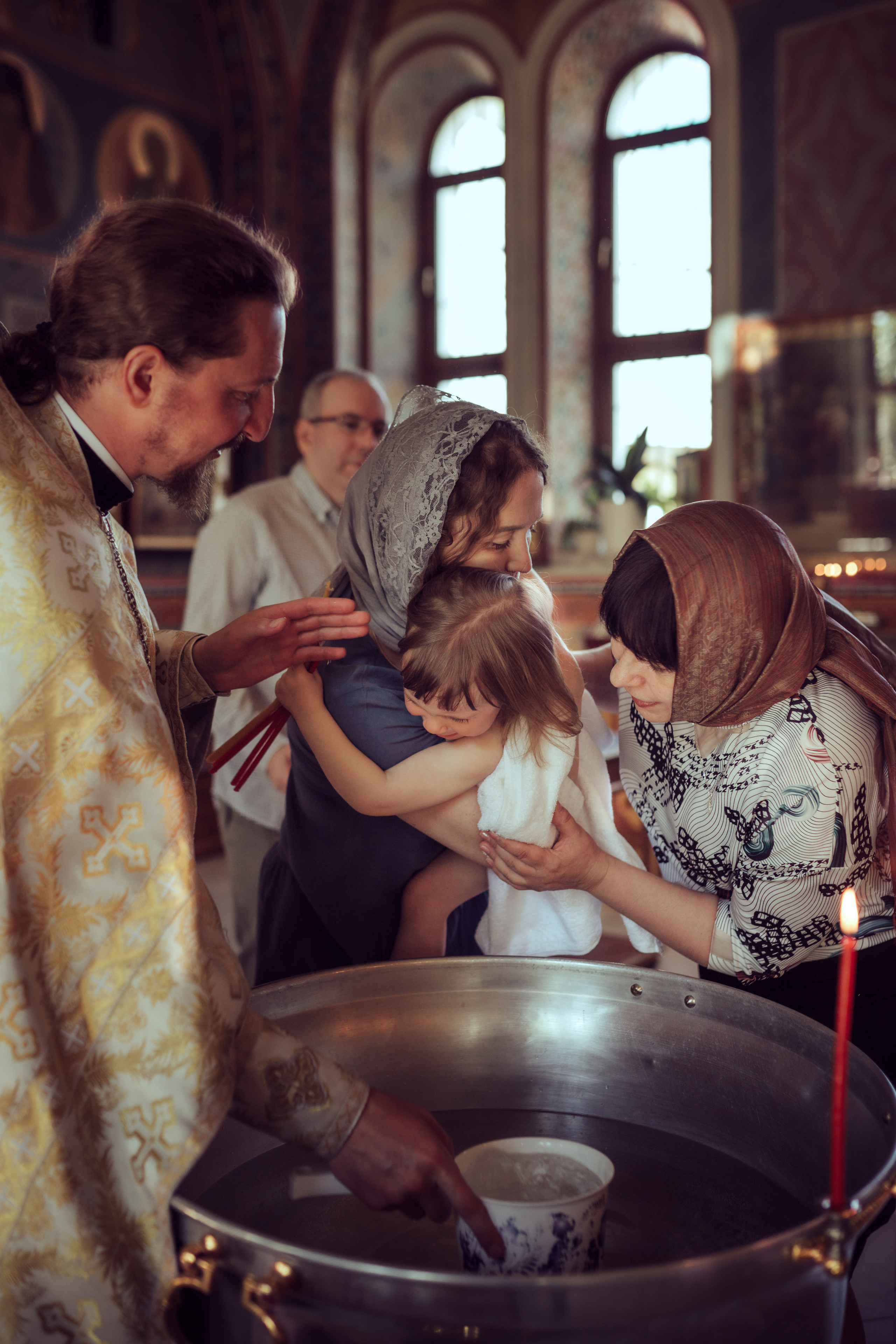 Крещение Елизаветы. Семейный фотограф в Москве Натали Момот