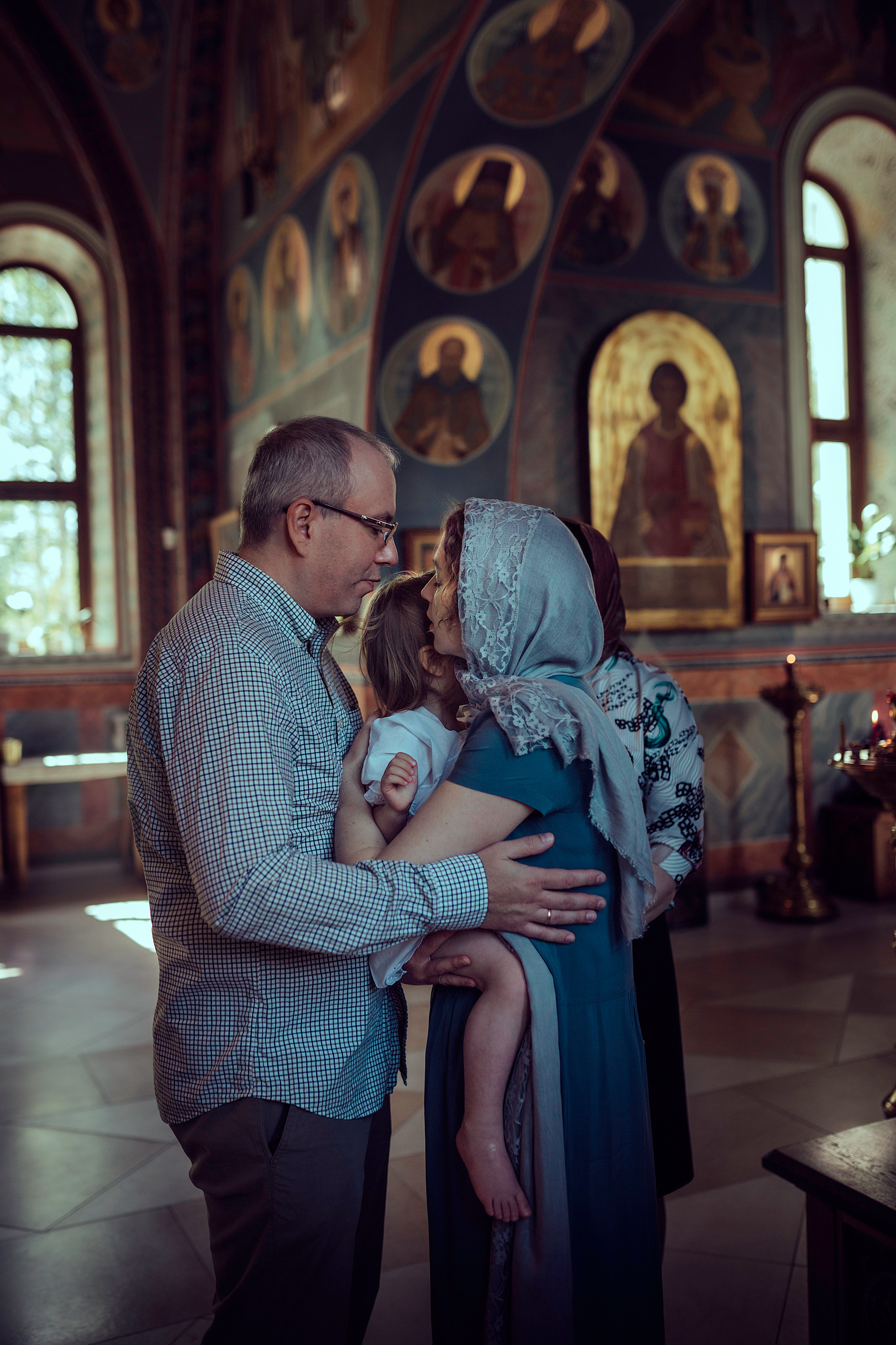 Крещение Елизаветы. Семейный фотограф в Москве Натали Момот