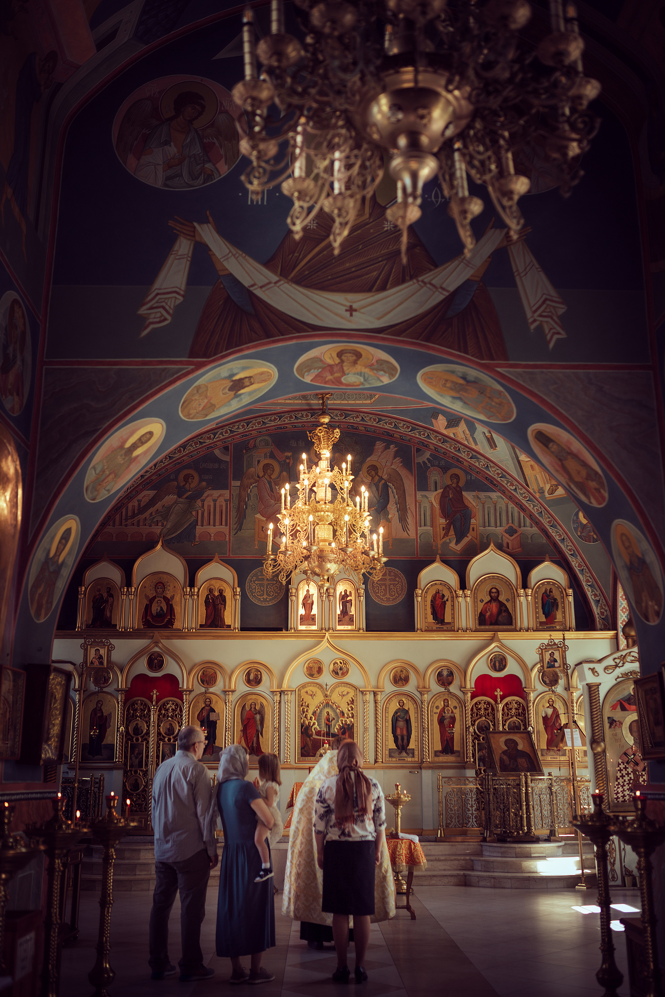 Крещение Елизаветы. Семейный фотограф в Москве Натали Момот