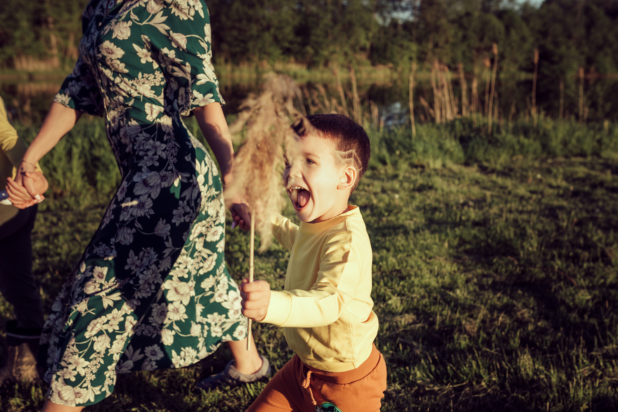 Алина с детками. Семейный фотограф в Москве Натали Момот