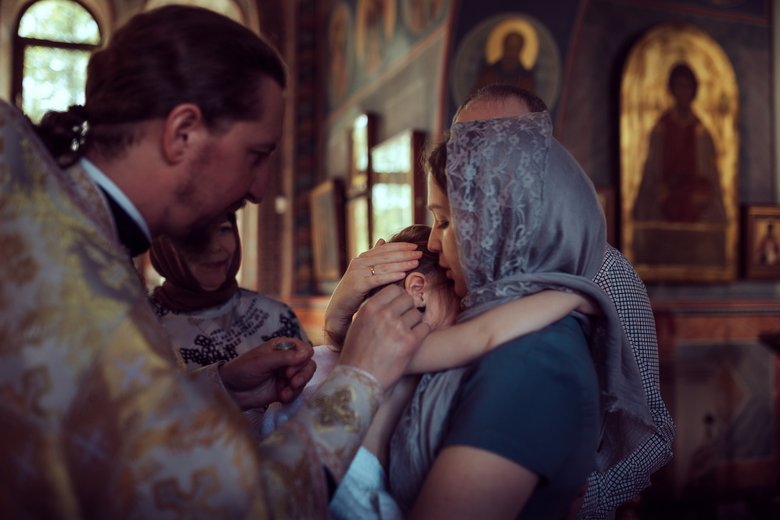 Крещение Елизаветы. Семейный фотограф в Москве Натали Момот