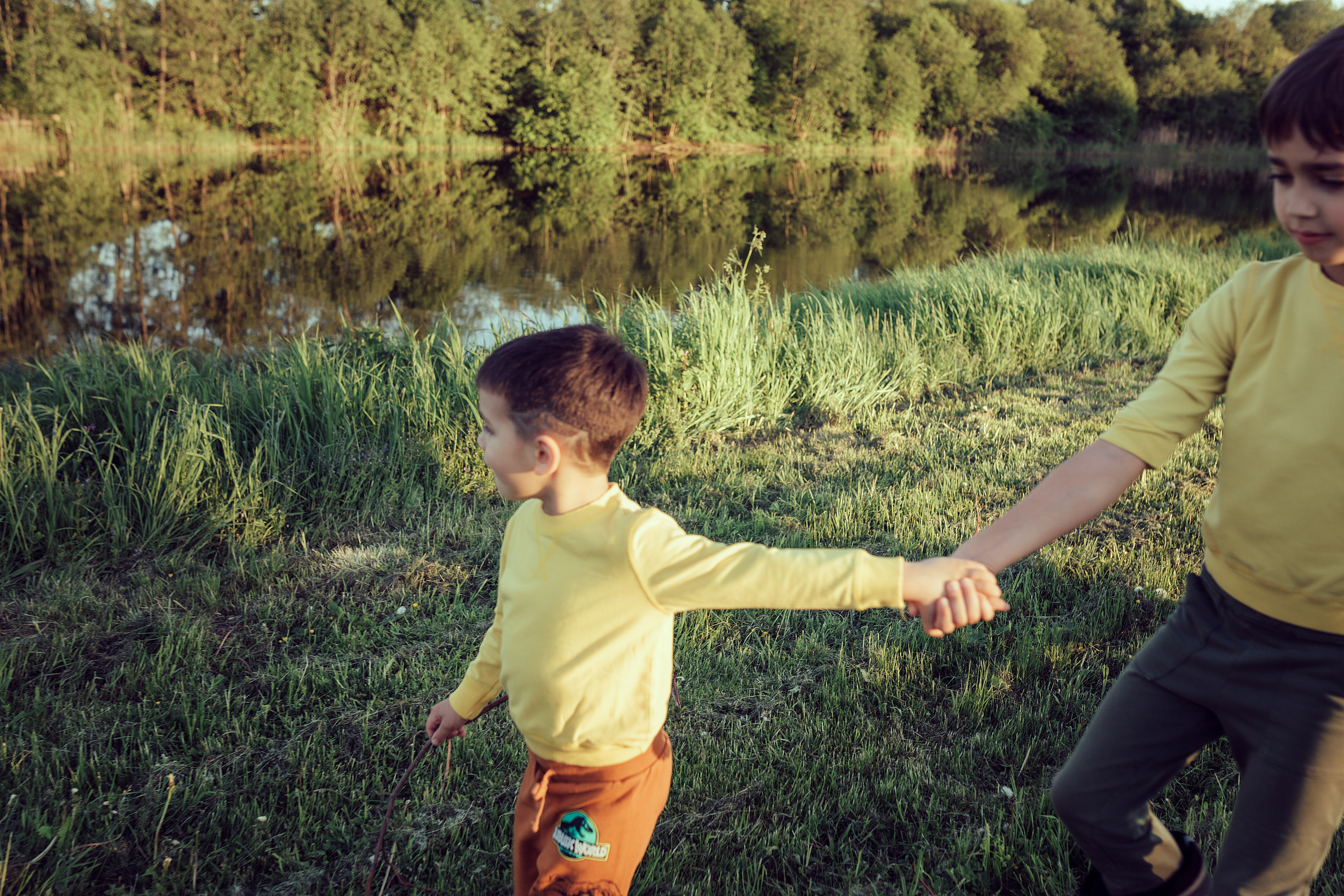 Алина с детками. Семейный фотограф в Москве Натали Момот