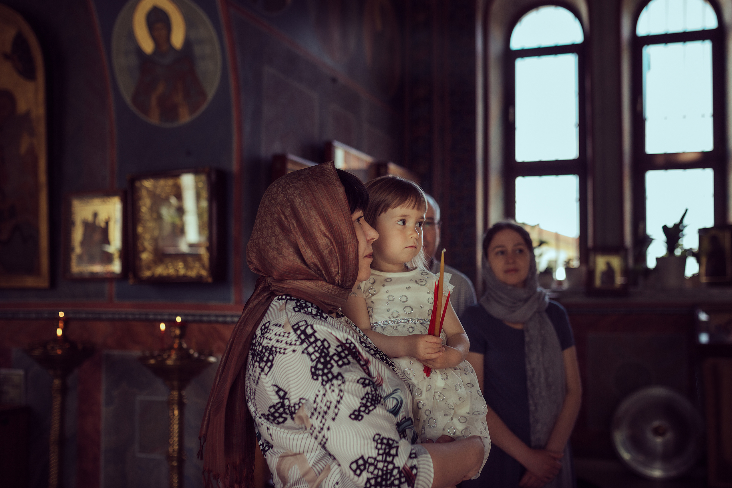 Крещение Елизаветы. Семейный фотограф в Москве Натали Момот