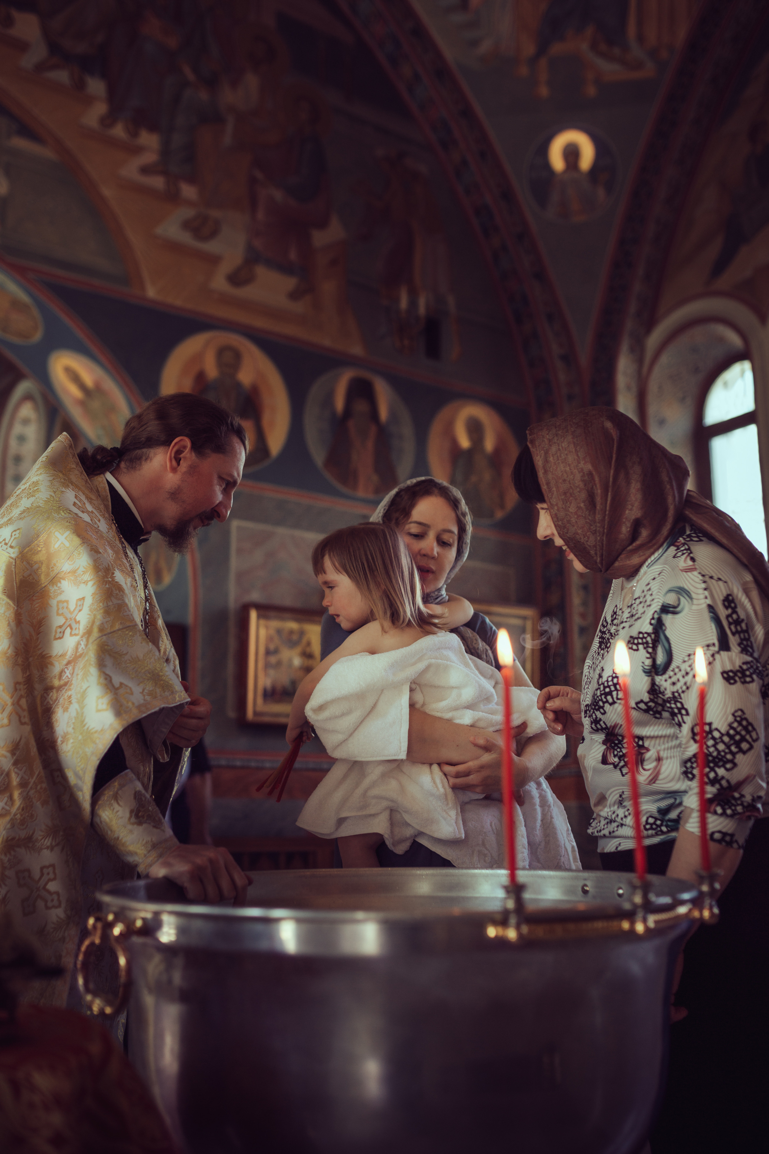 Крещение Елизаветы. Семейный фотограф в Москве Натали Момот