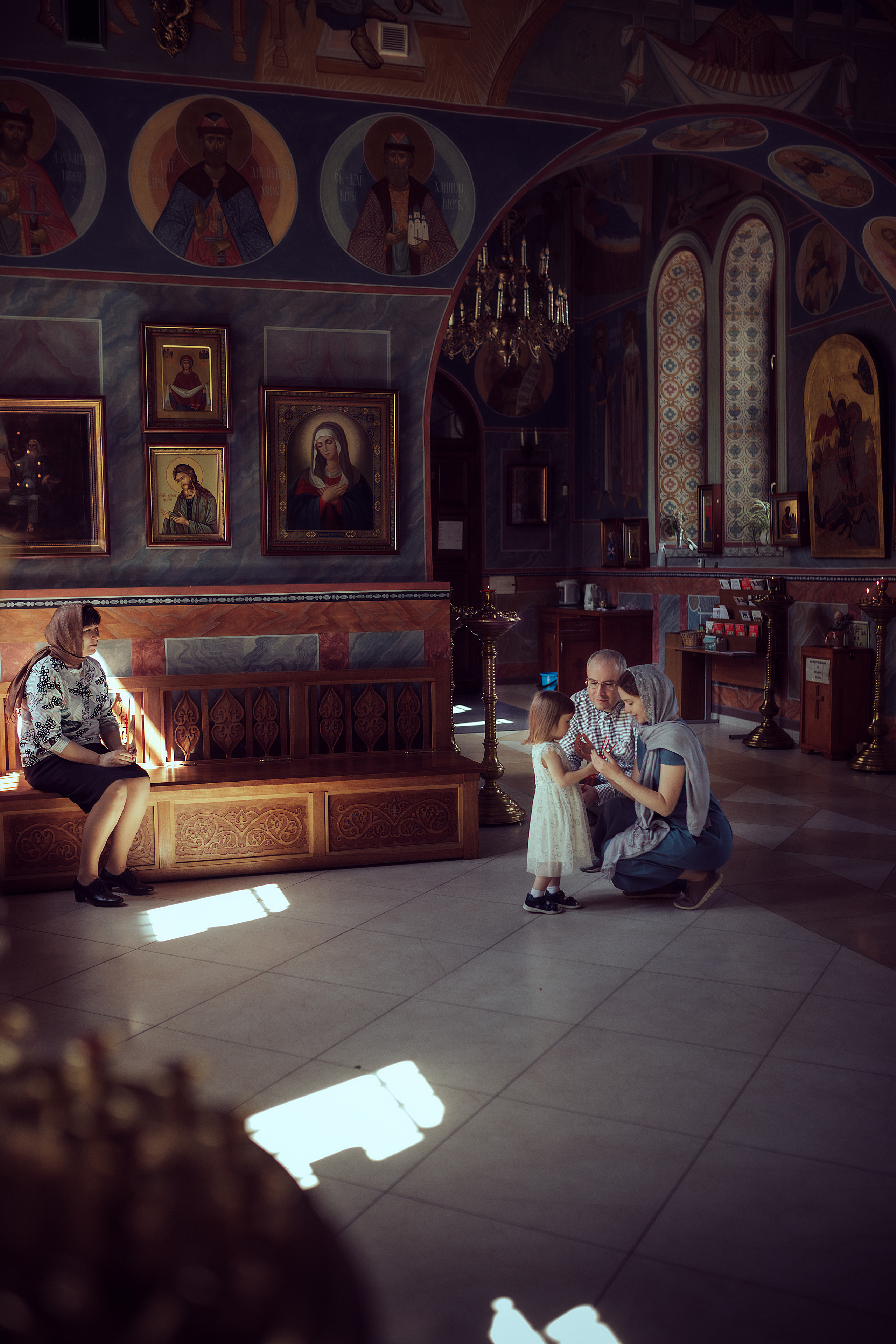 Крещение Елизаветы. Семейный фотограф в Москве Натали Момот