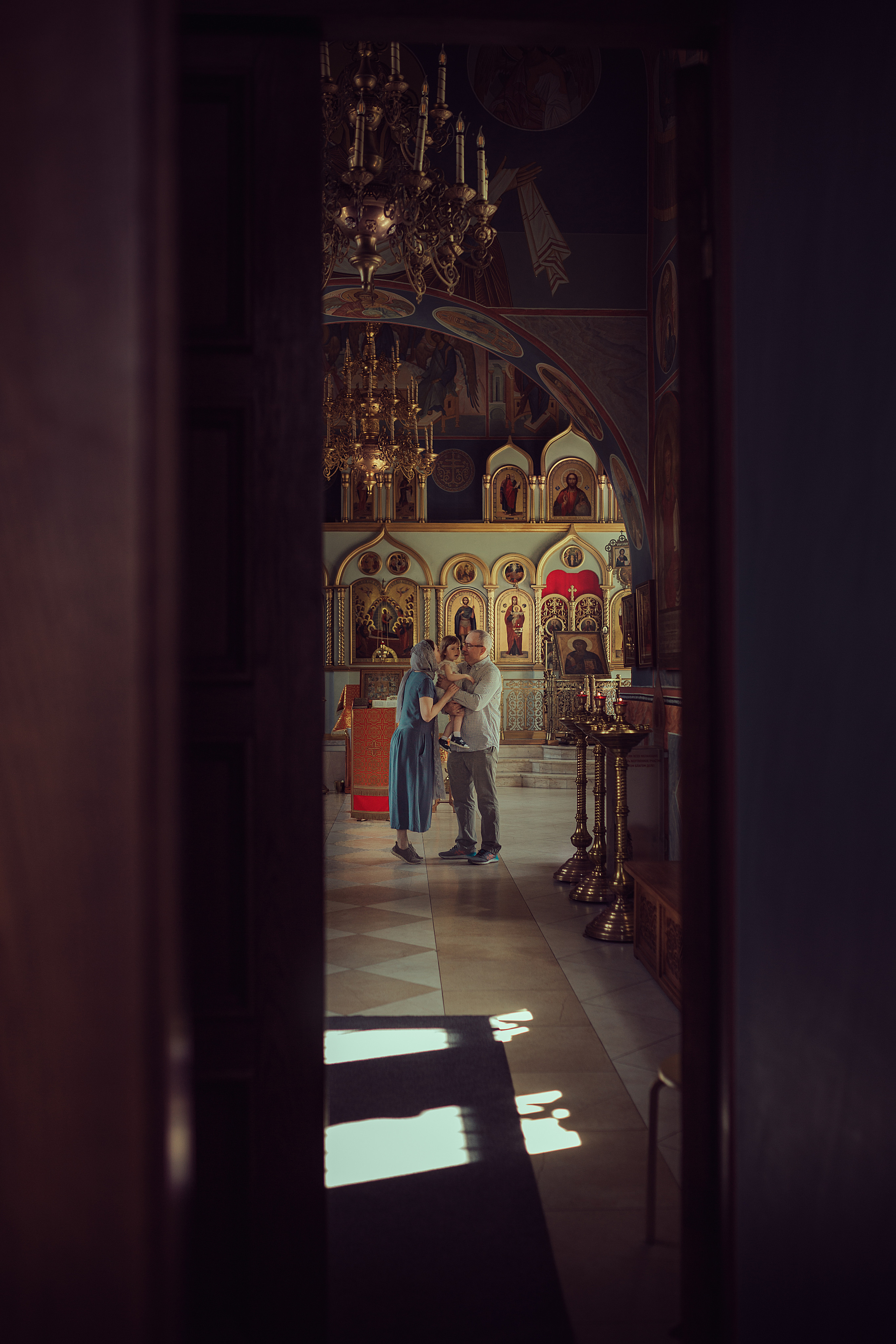 Крещение Елизаветы. Семейный фотограф в Москве Натали Момот