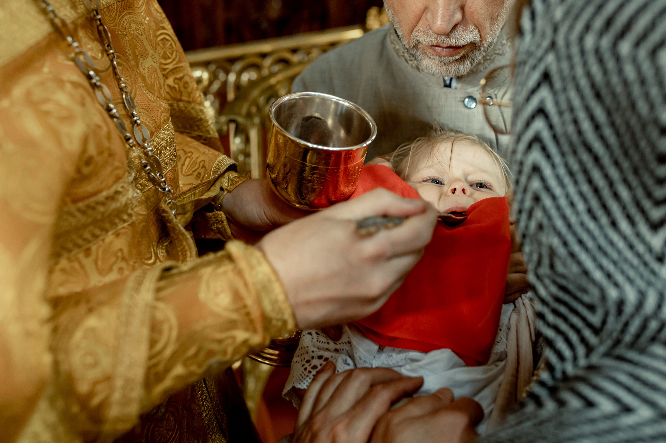 Крещение Маргариты. Портретный и семейный фотограф в Москве Ирина Голубчина