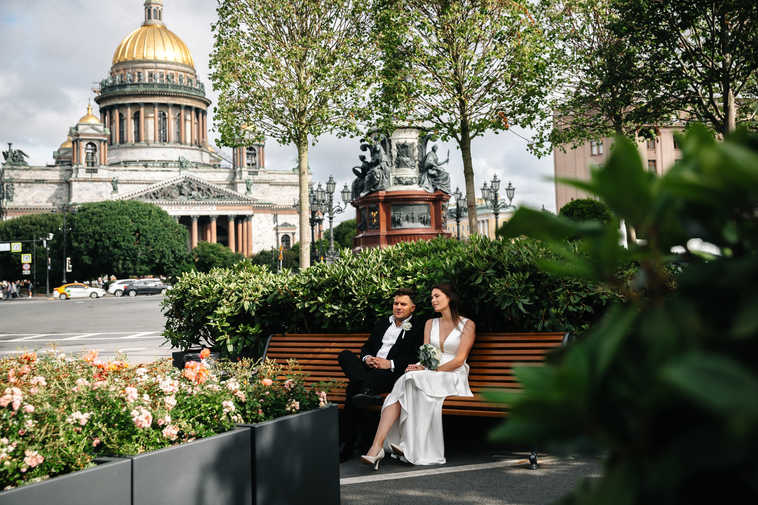 КРОНШТАДТСКИЙ ЗАГС | Август, Летний сад, Исаакий. Свадебный фотограф в Санкт-Петербурге Полина Корзухина