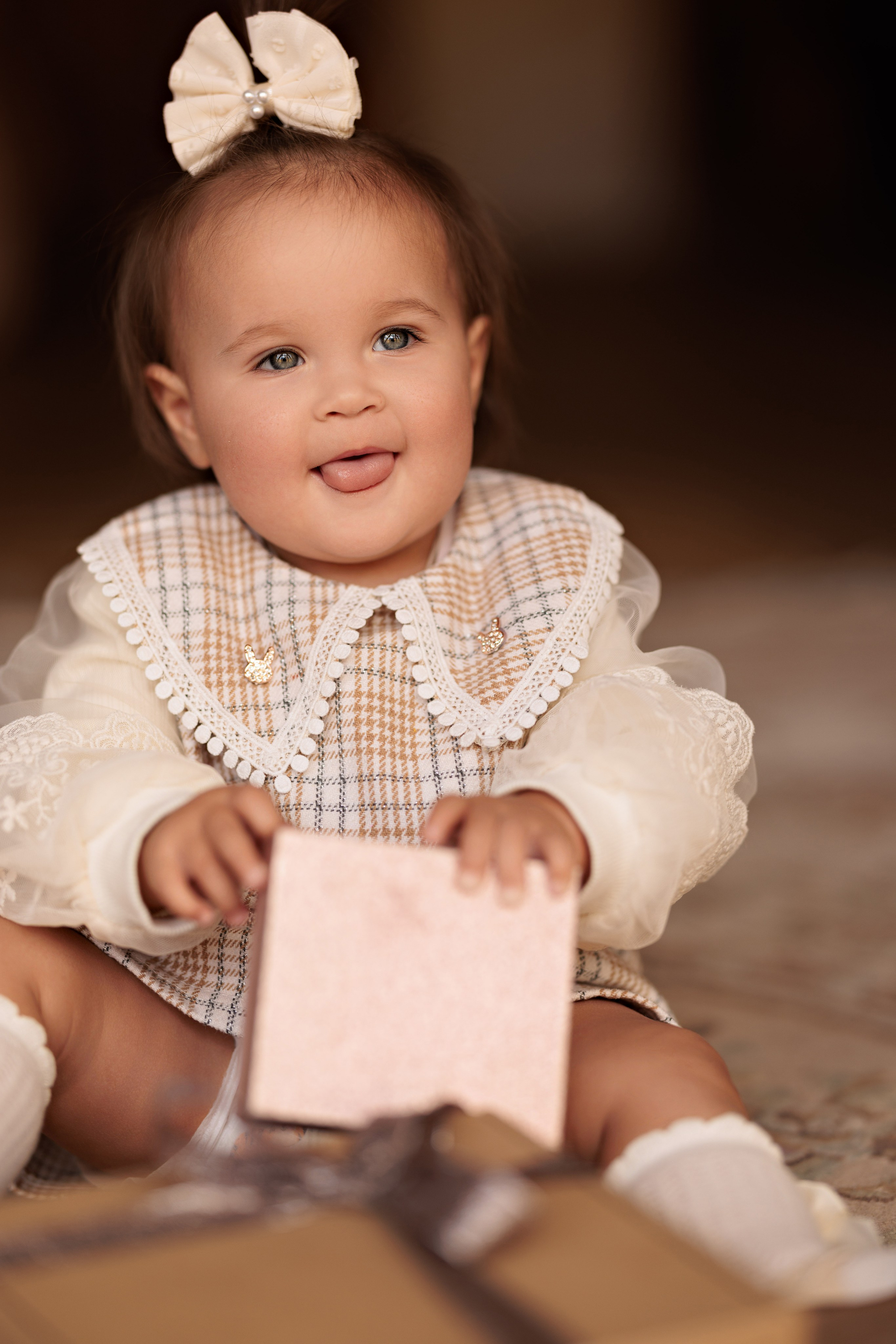 Амелии 1 год. Детский и семейный фотограф в Чите Анастасия Шубина