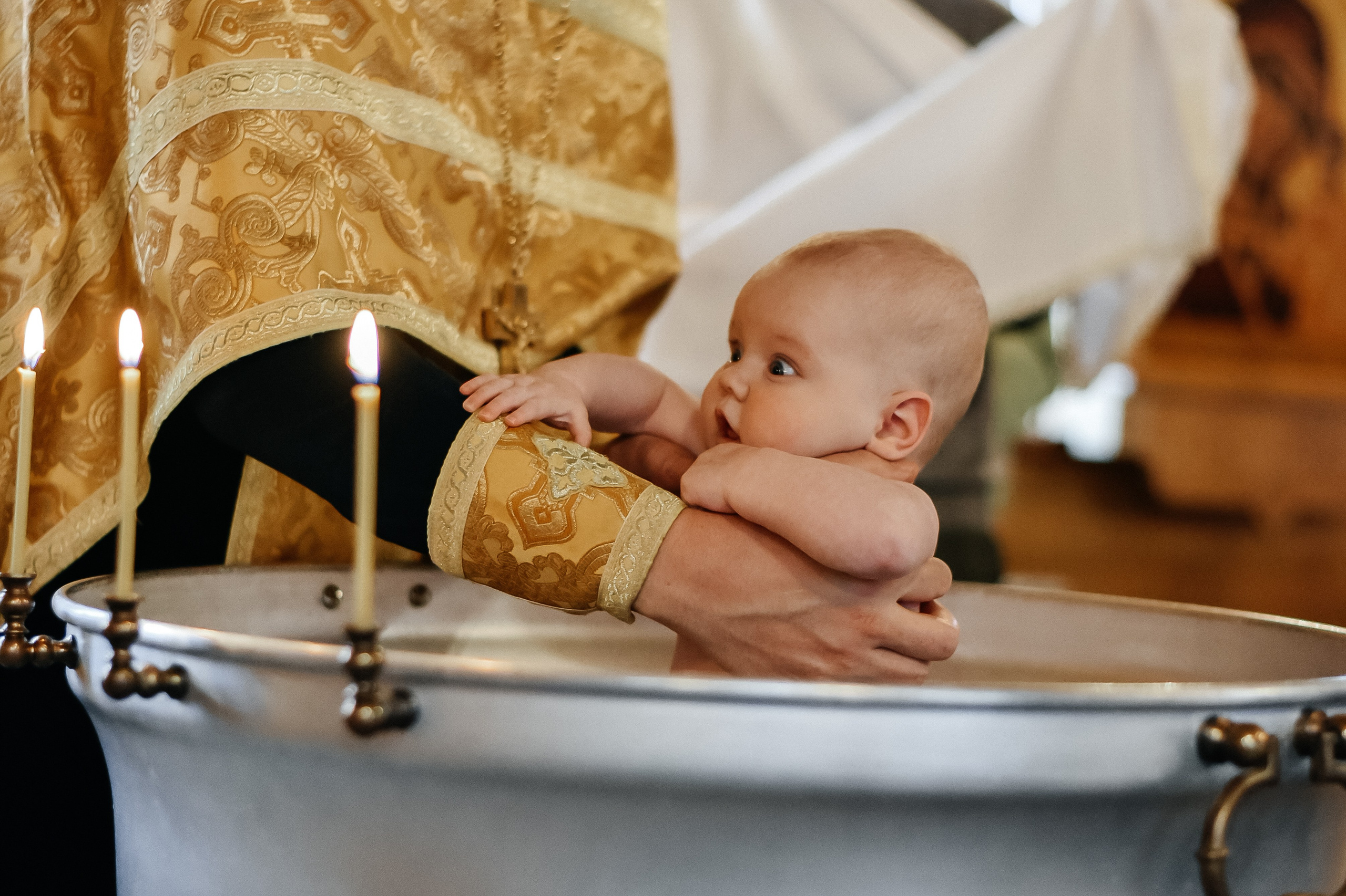Крещение Сергия. Фотограф в Москве и Королёве Сутягина Мария