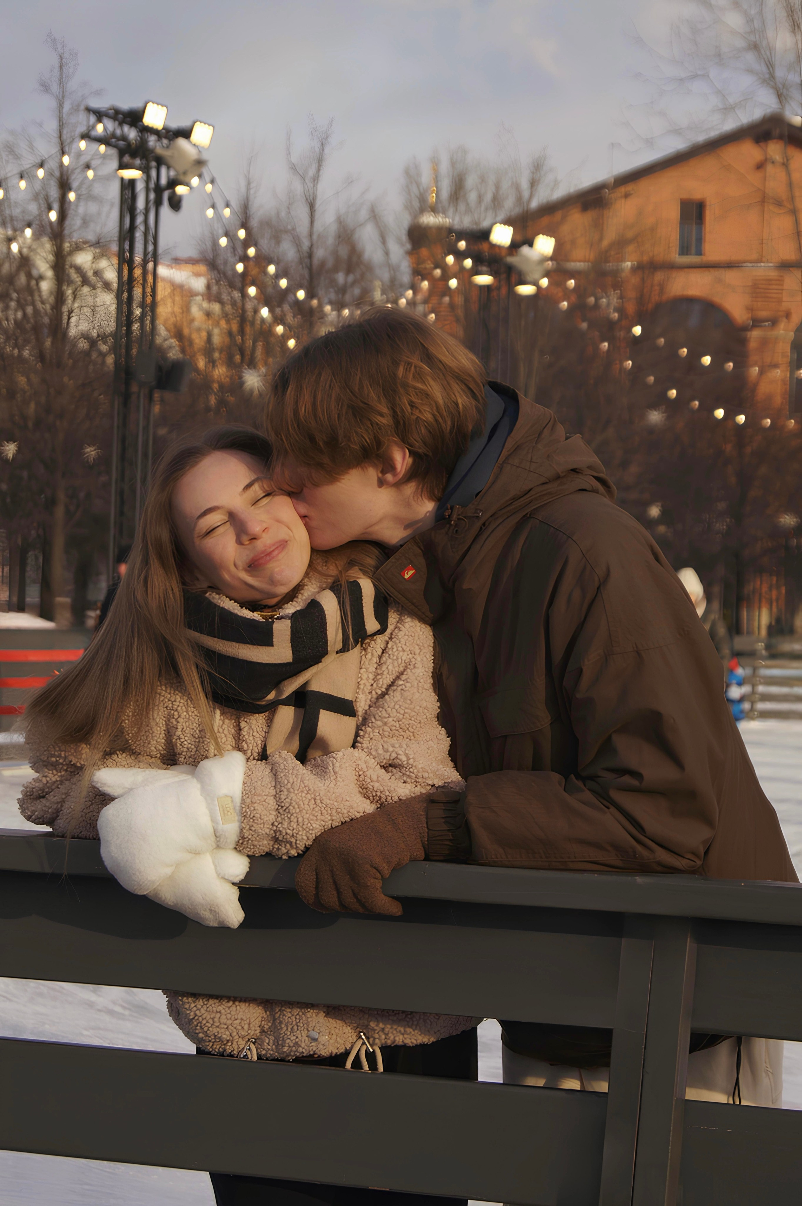 «Love Story на катке». Фотограф в Санкт-Петербурге — портретная и жанровая съёмка