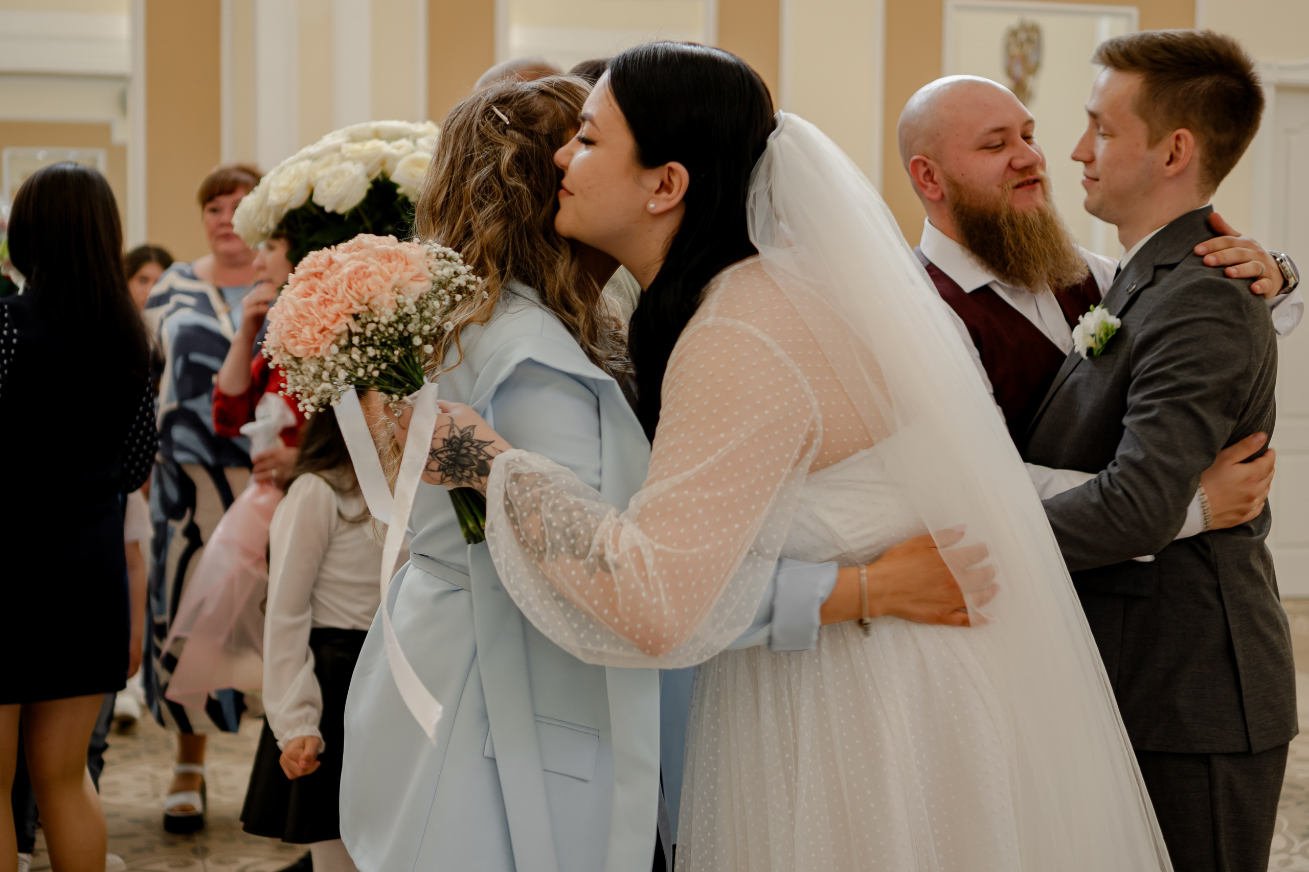 СВАДЕБНАЯ СЬЕМКА В ЗАГСЕ И БАНКЕТ. Профессиональный фотограф, Санкт-Петербург — Виктория Богомолова