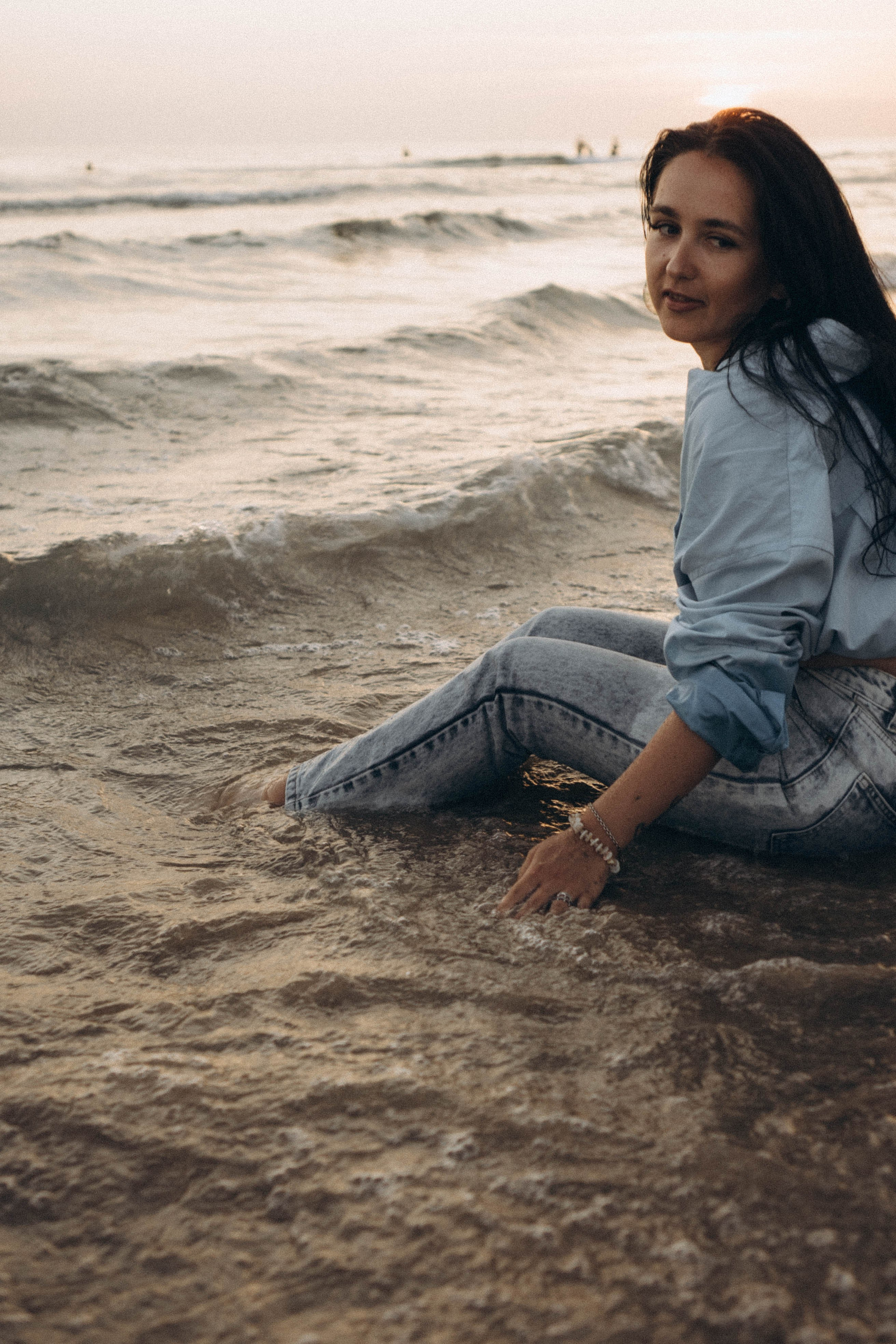 Июльский вечер на берегу черного моря. Профессиональный фотограф, Санкт-Петербург — Виктория Богомолова