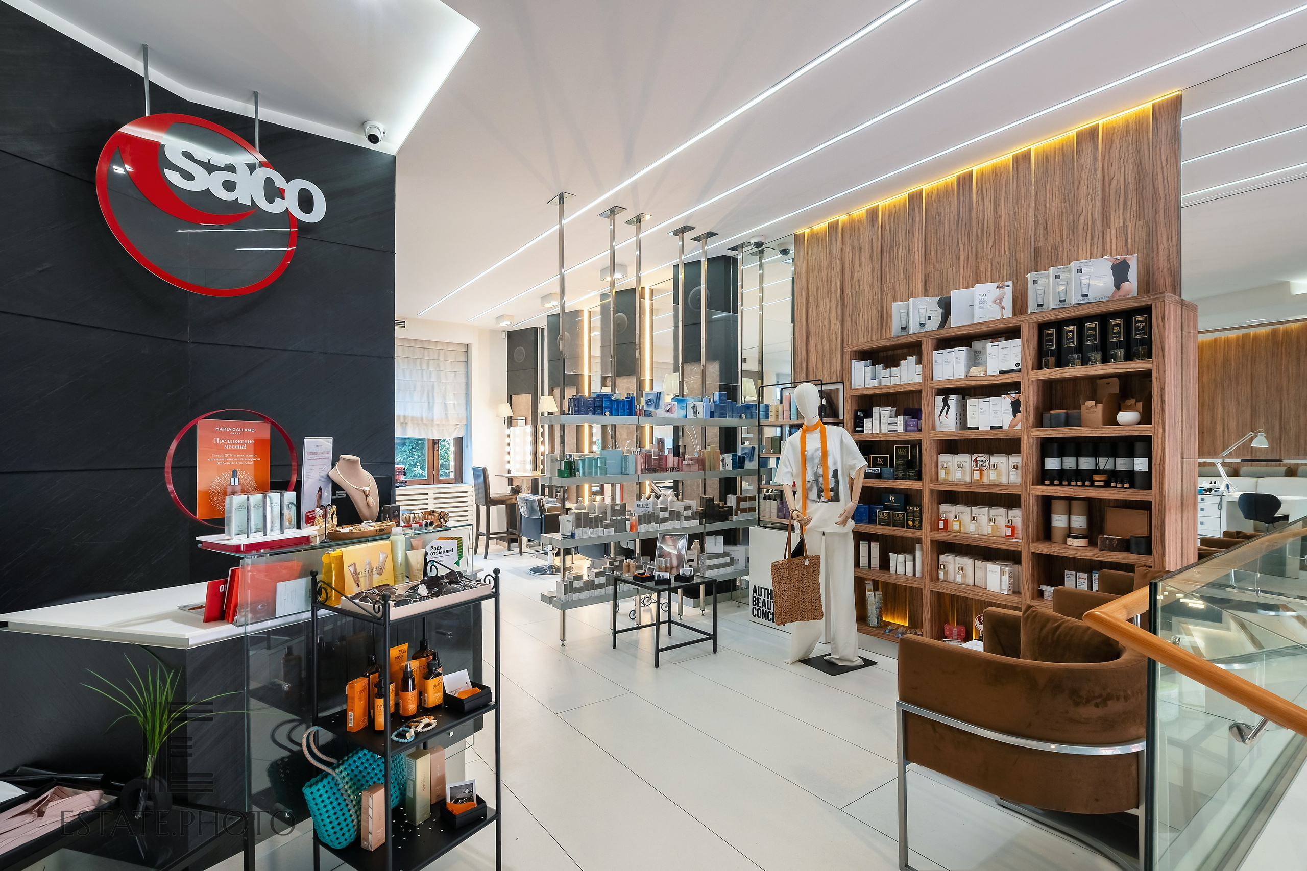 Салоны Красоты. Интерьерный фотограф Москва Татьяна Казакова