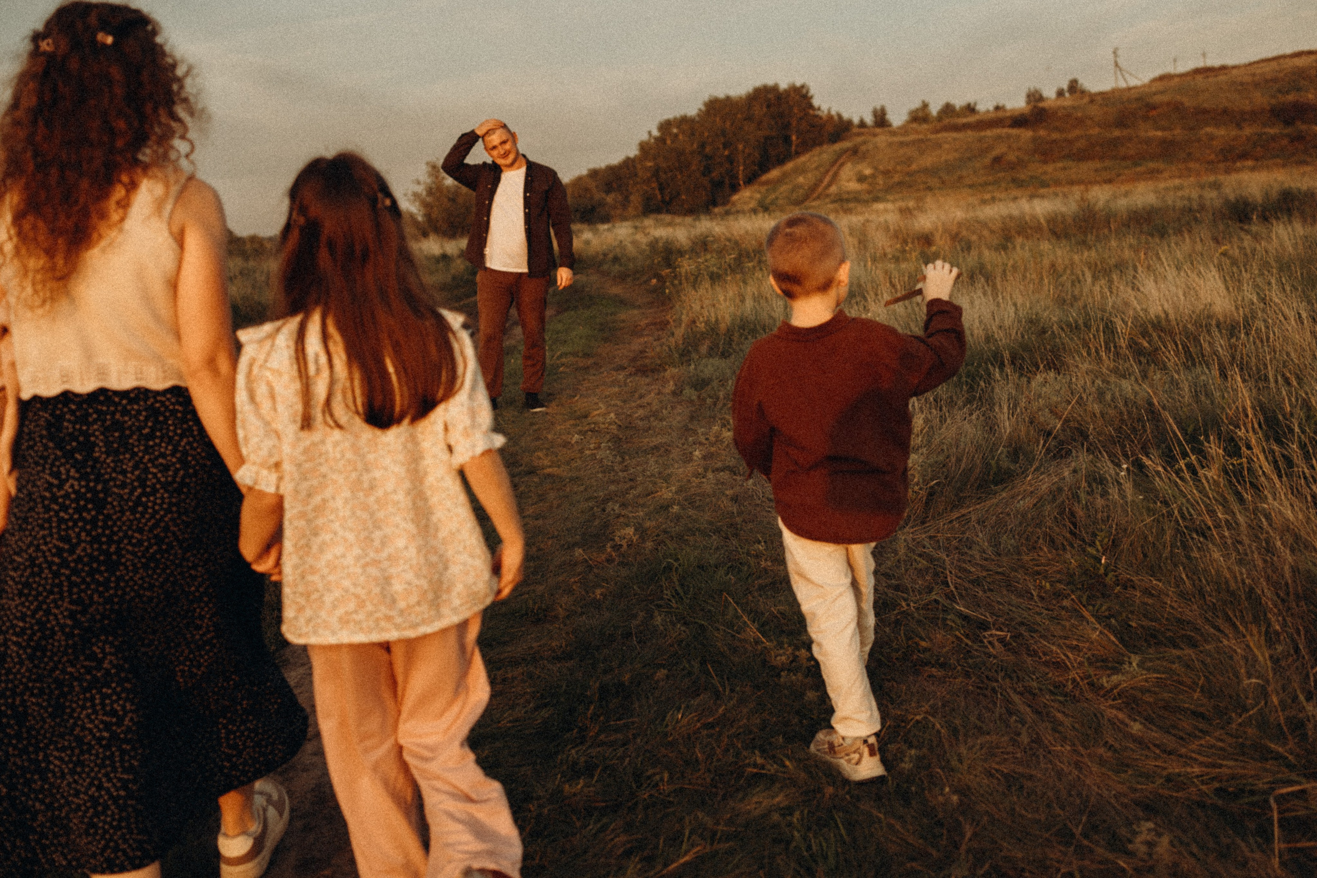 В лучах заката. Lifestyle семейный и детский фотограф в Омске Иванова Екатерина