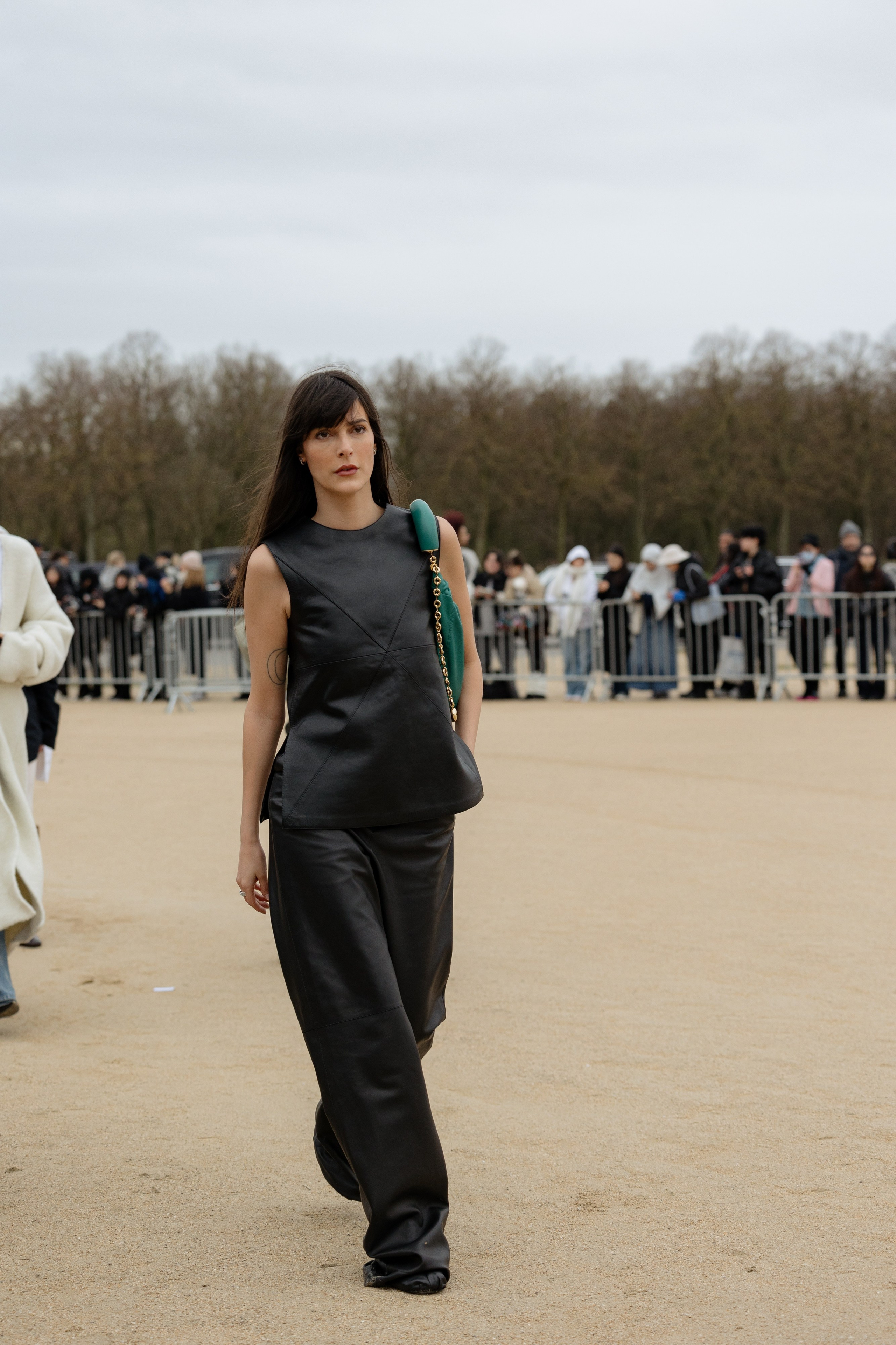 LOEWE PFW WOMENSWEAR FALL-WINTER 24/25. Photographer in Milan Ivan Goncharov