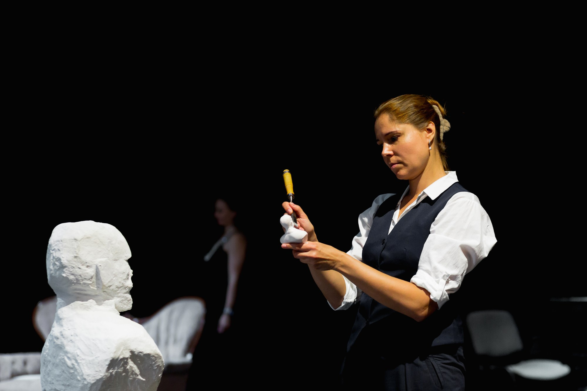 Спектакль Приглушенные голоса в Театре Эрмитажа (+репетиция). Семейный и портретный фотограф в Санкт-Петербурге Андрей Воробьев