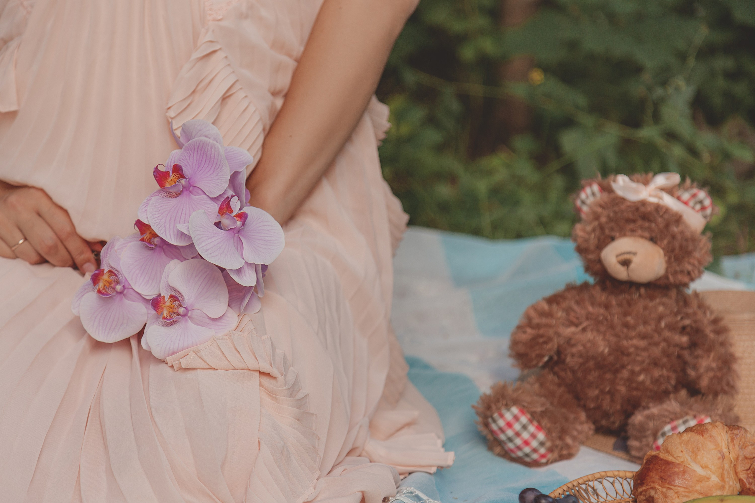 фотограф Анна Добрачёва, Anna Dobracheva, AIDphoto, беременность, озеро, серебренный бор, фотосессия у озера, фотосессия пикник