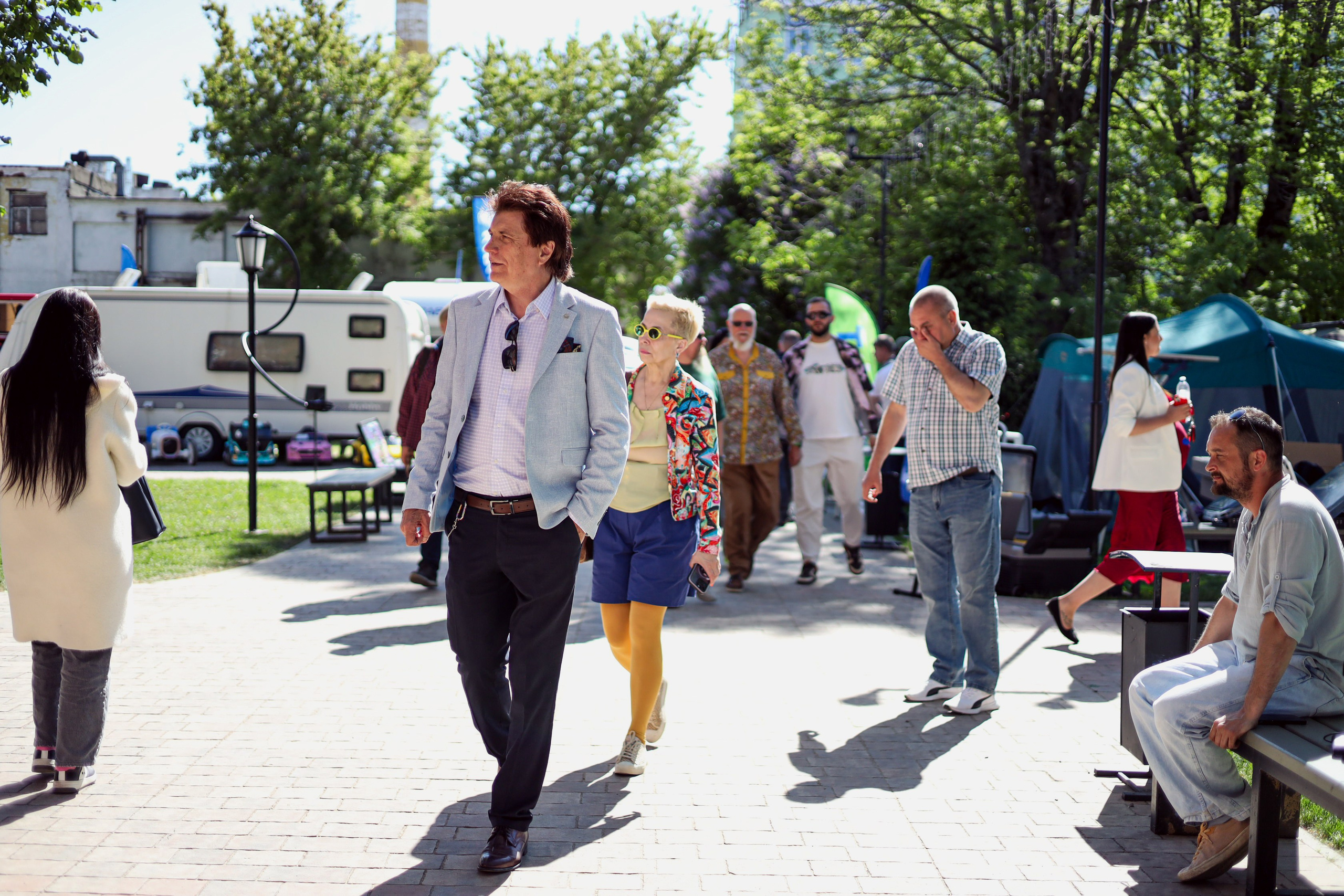 Кемпинг у Кремля. Фотограф Мария Лаенко