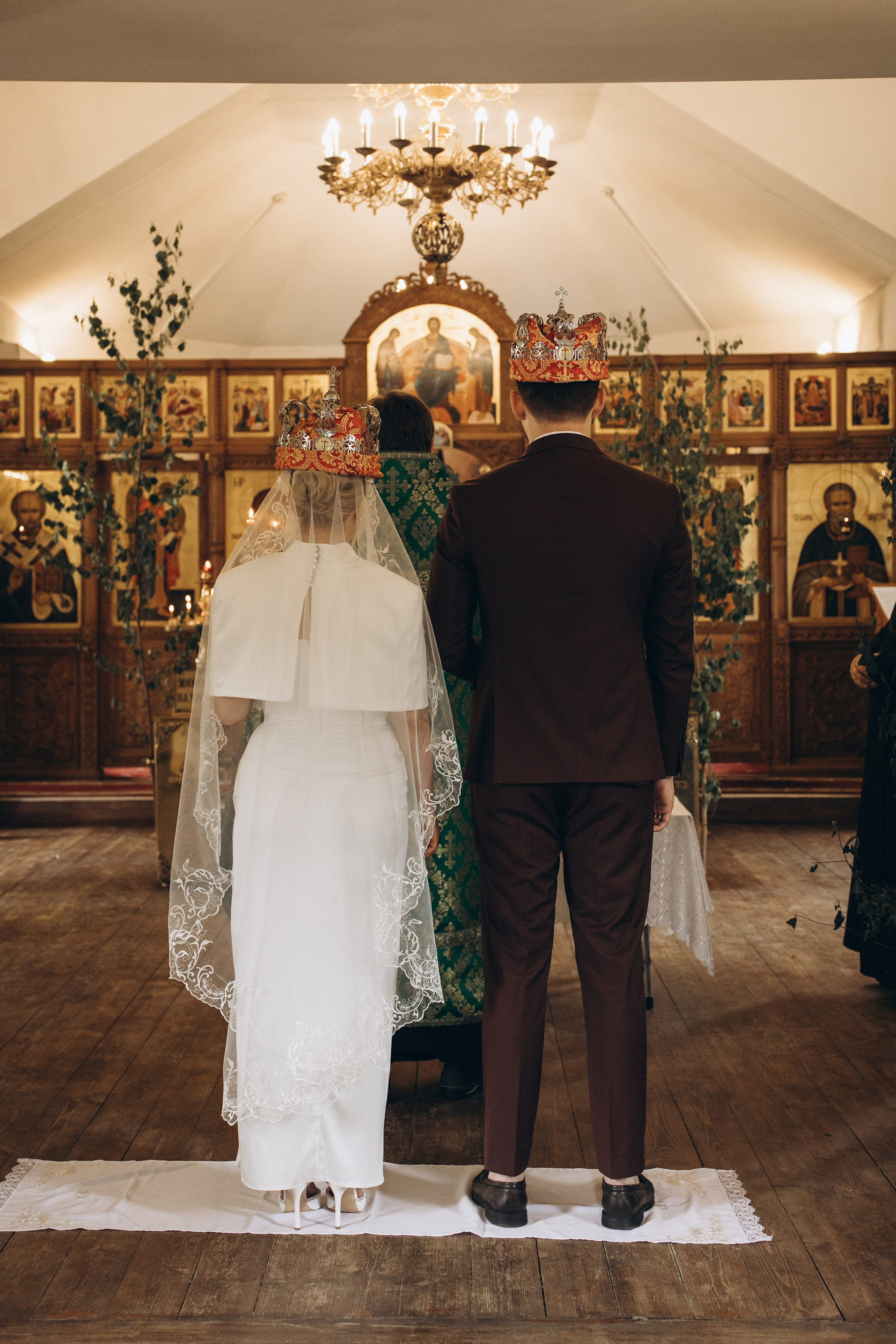 Венчание + прогулка. Фотограф Полина Абрамова