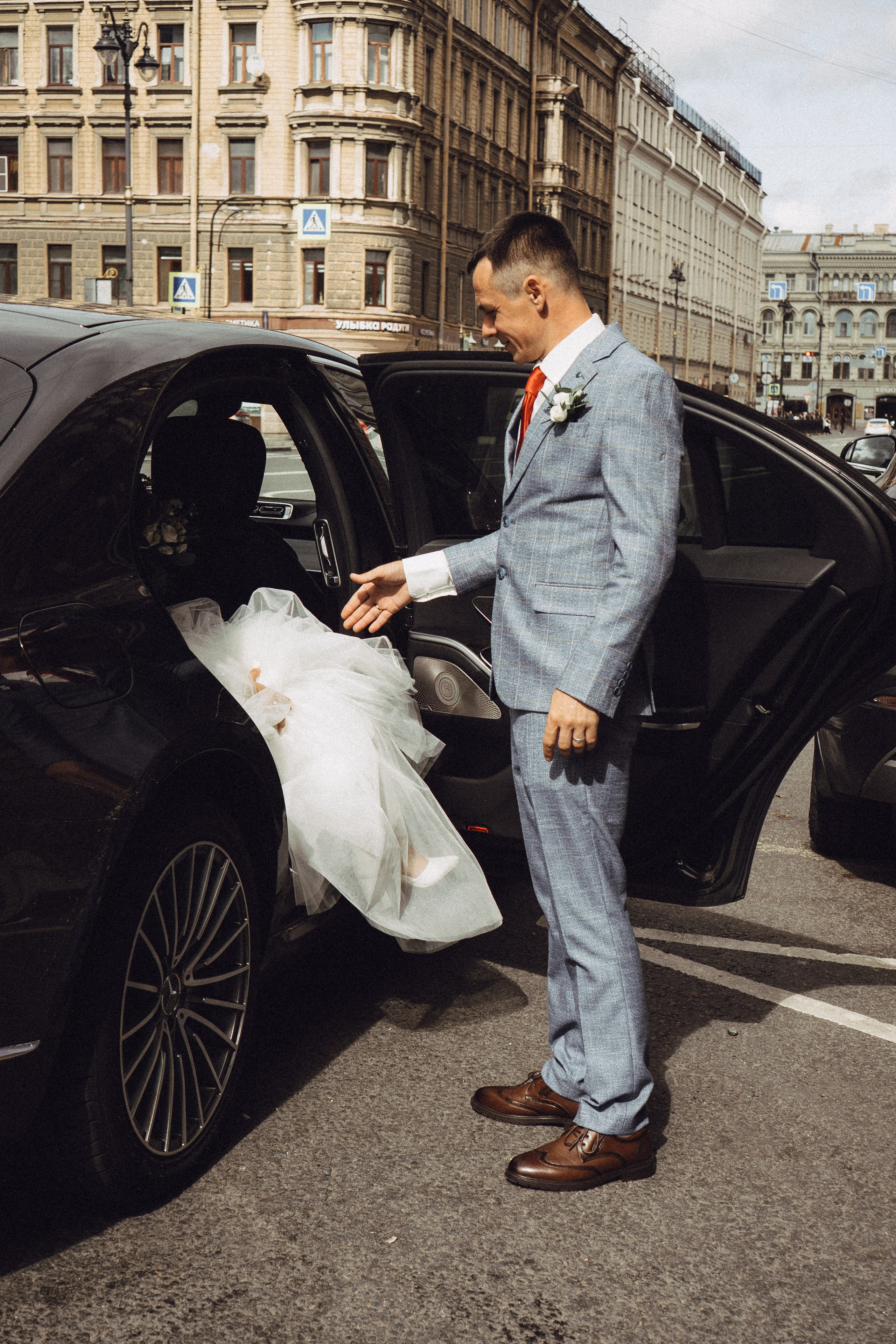 СВАДЕБНАЯ ПРОГУЛКА РЕСТОРАН МЫ ЖЕ НА ТЫ И ФОТОСЕССИИЯ С АВТОМОБИЛЕМ. Профессиональный фотограф, Санкт-Петербург — Виктория Богомолова
