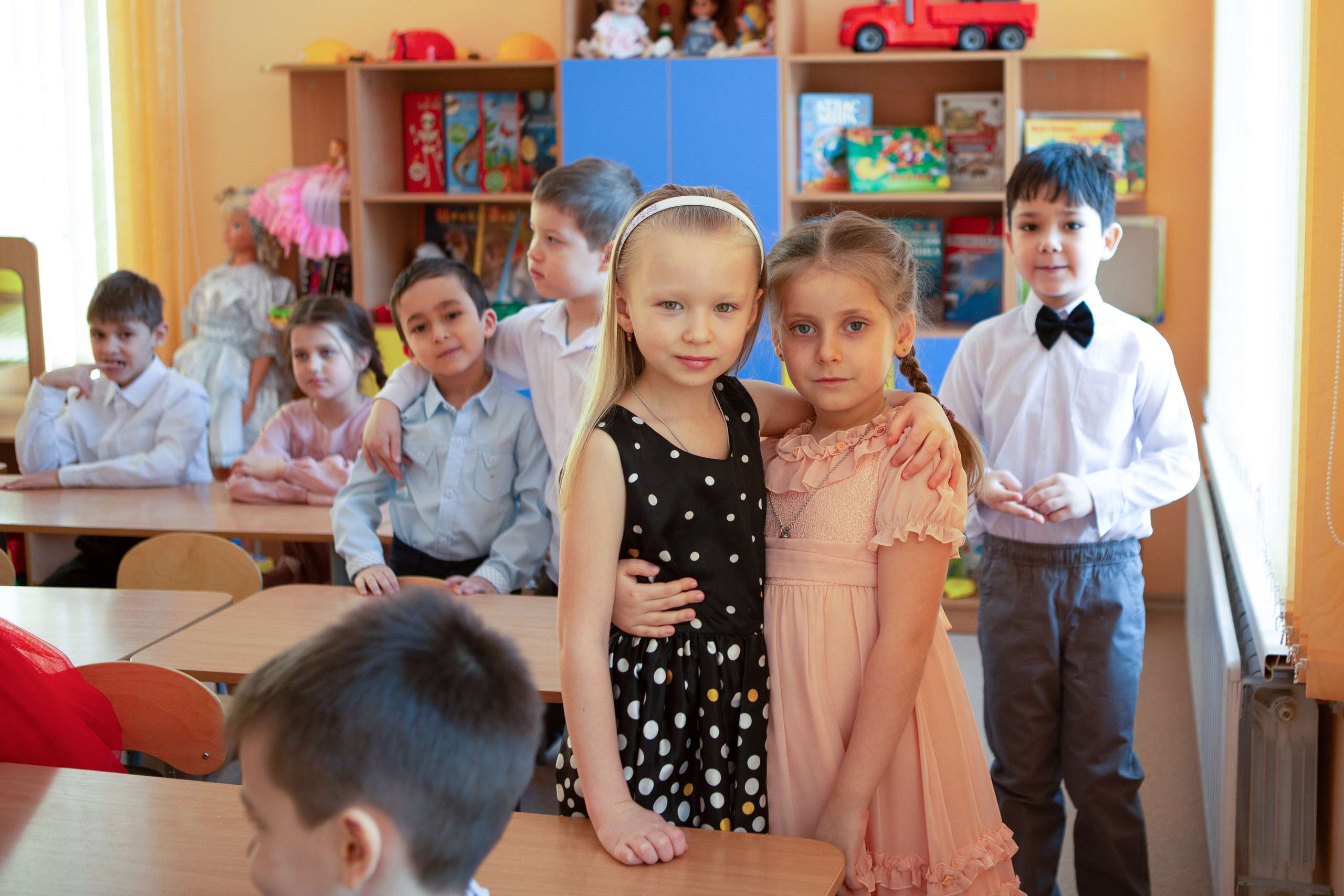 День в детском саду. Выпускные альбомы и школьный фотограф в Подольске, Троицке, Щербинке, Москве и Московской области