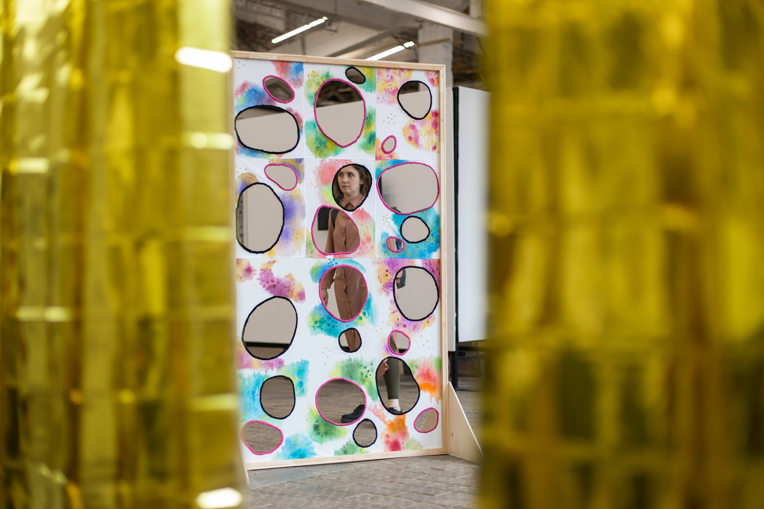 Открытие выставки пульсирующая материя. Фотограф в Москве Десятова Ксения