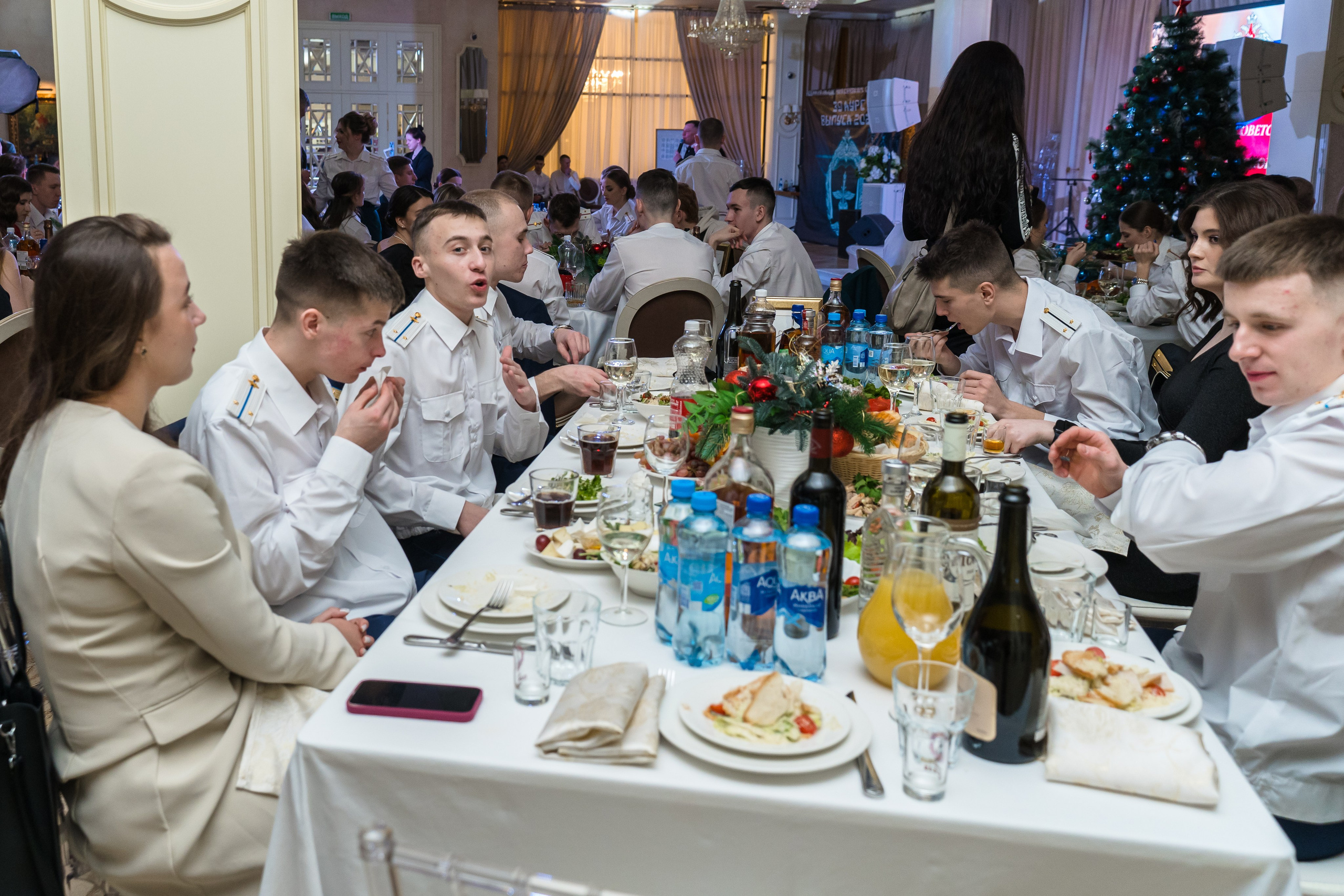 Фотосъемка выпуска военной академии и вручение дипломов